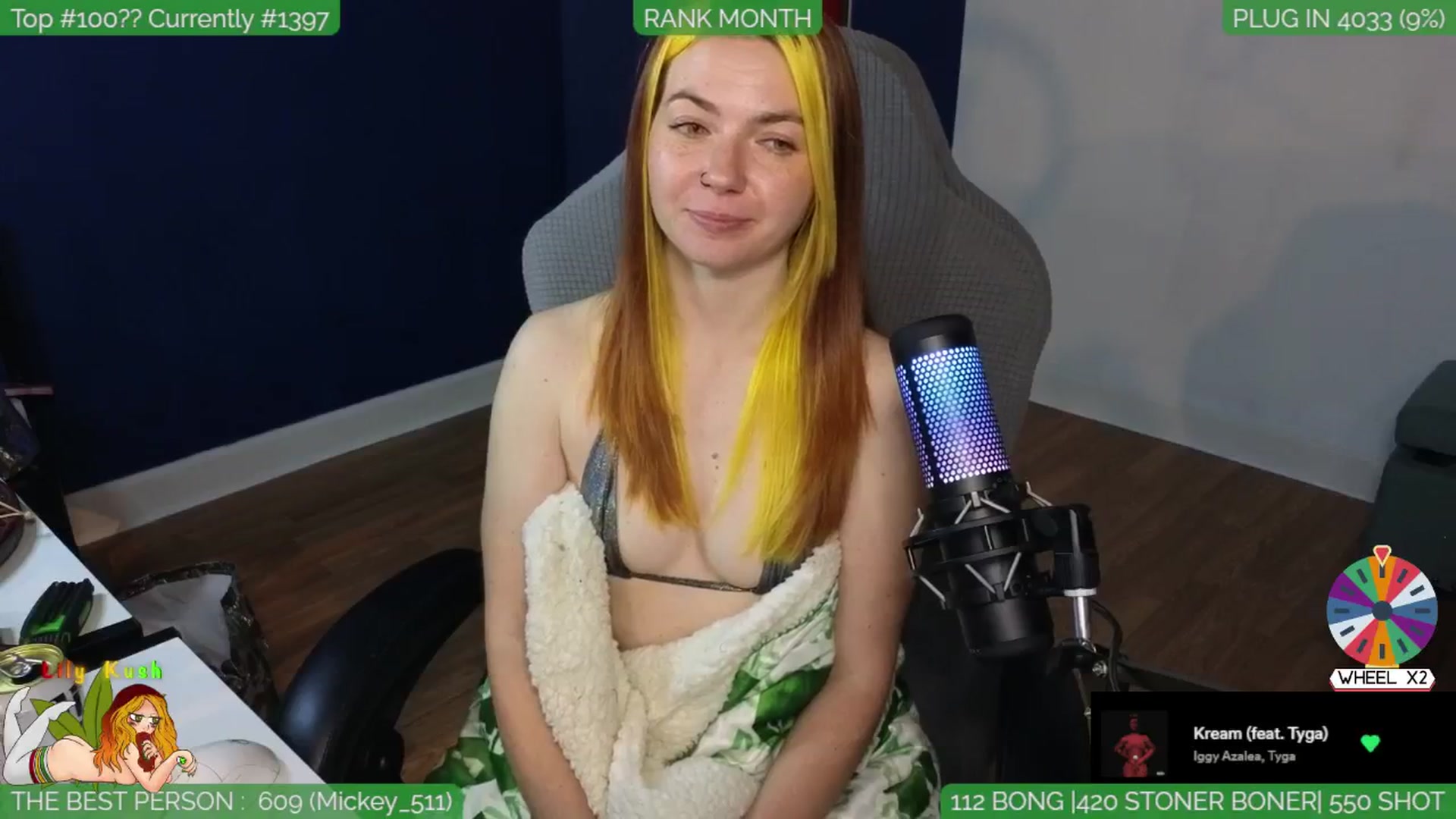 Gallery image thumbnail from LilyKush's myfreecams stream on, 05/07/2024, 04:42 image 17 of 20