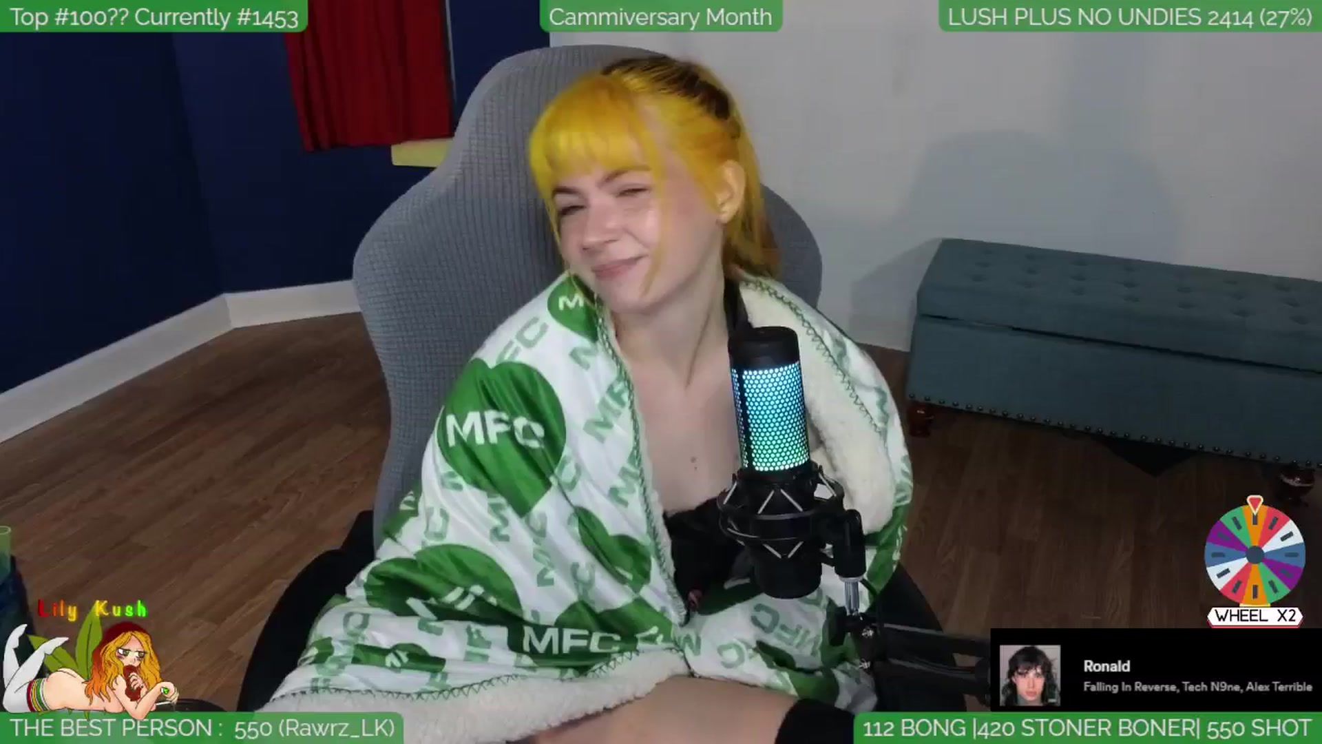 Gallery image thumbnail from LilyKush's myfreecams stream on, 05/14/2024, 05:53 image 2 of 20
