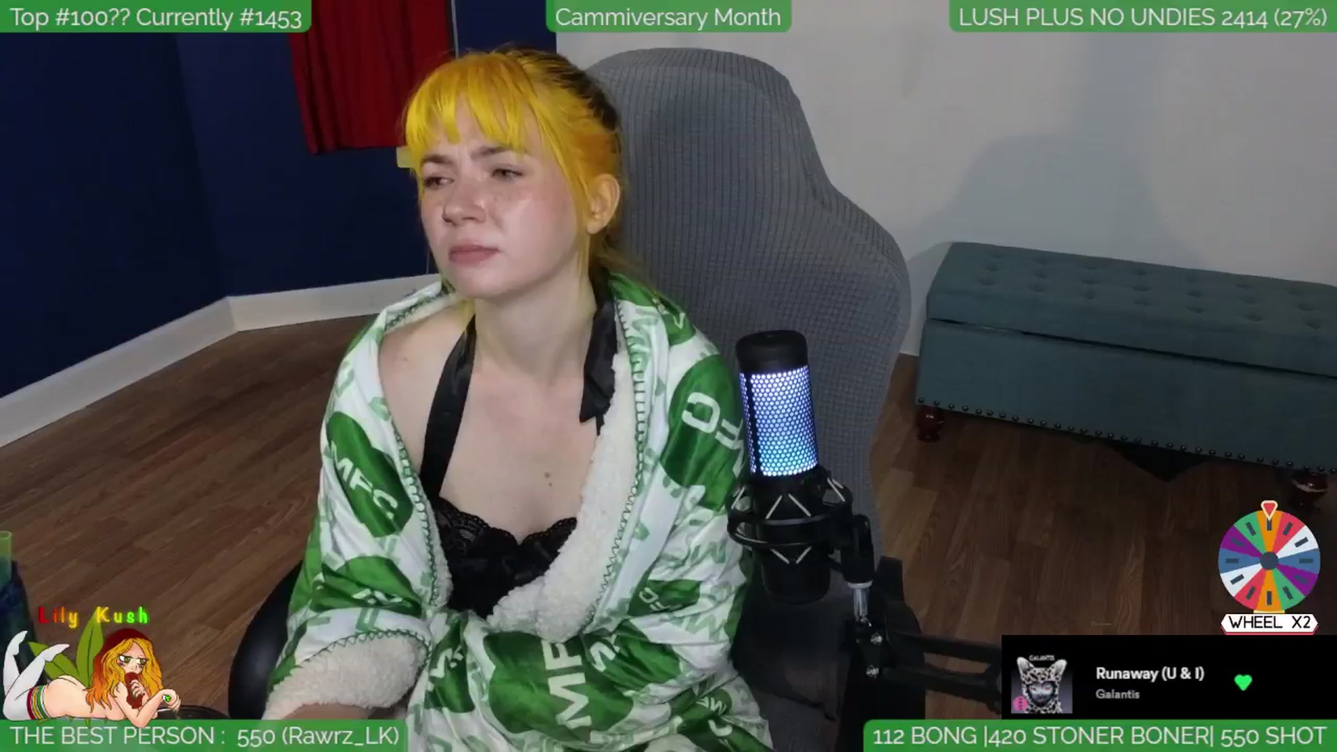 Gallery image thumbnail from LilyKush's myfreecams stream on, 05/14/2024, 05:53 image 1 of 20