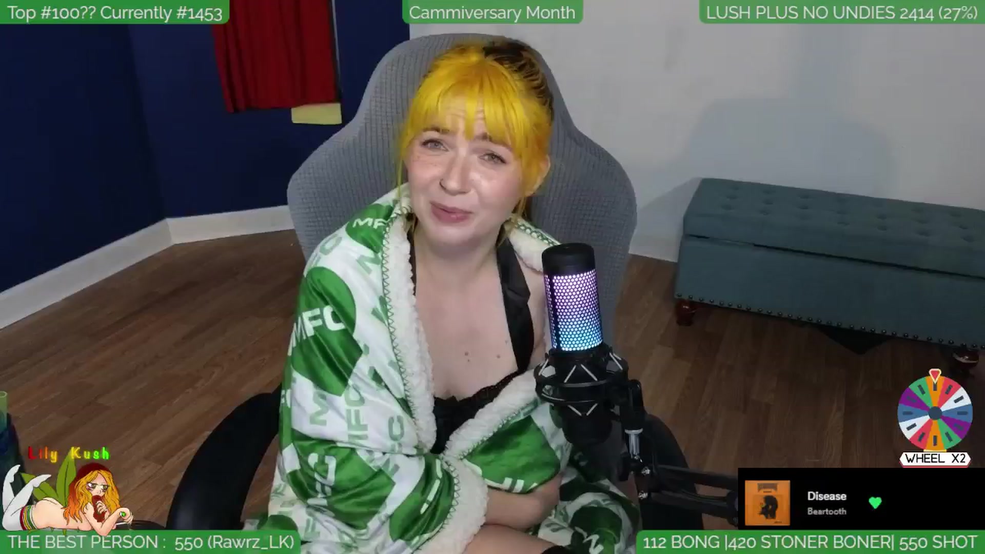 Gallery image thumbnail from LilyKush's myfreecams stream on, 05/14/2024, 05:53 image 4 of 20