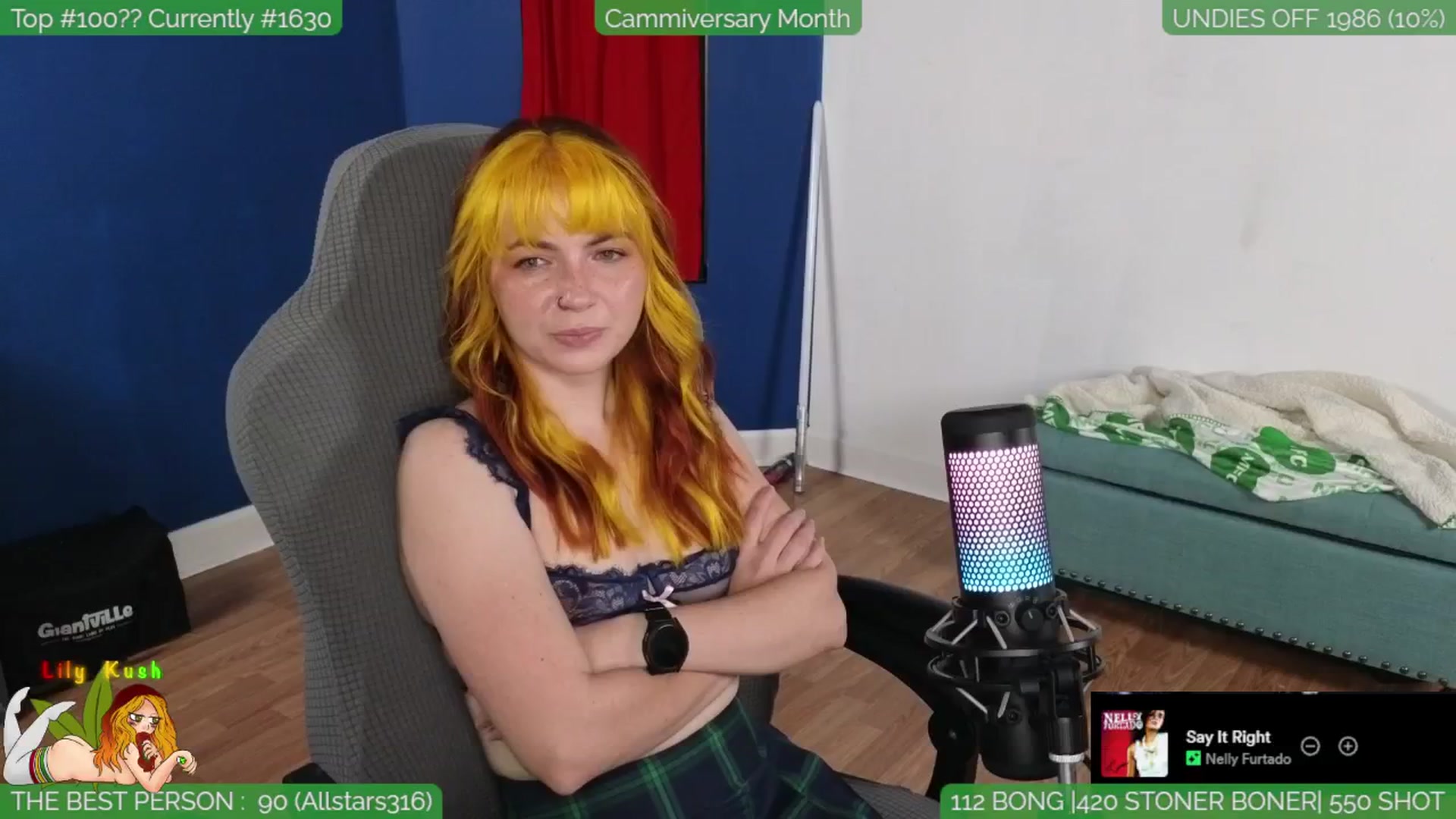 Gallery image thumbnail from LilyKush's myfreecams stream on, 05/17/2024, 06:38 image 5 of 20