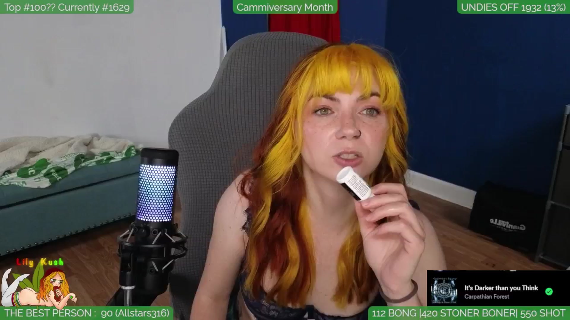 Gallery image thumbnail from LilyKush's myfreecams stream on, 05/17/2024, 06:38 image 7 of 20