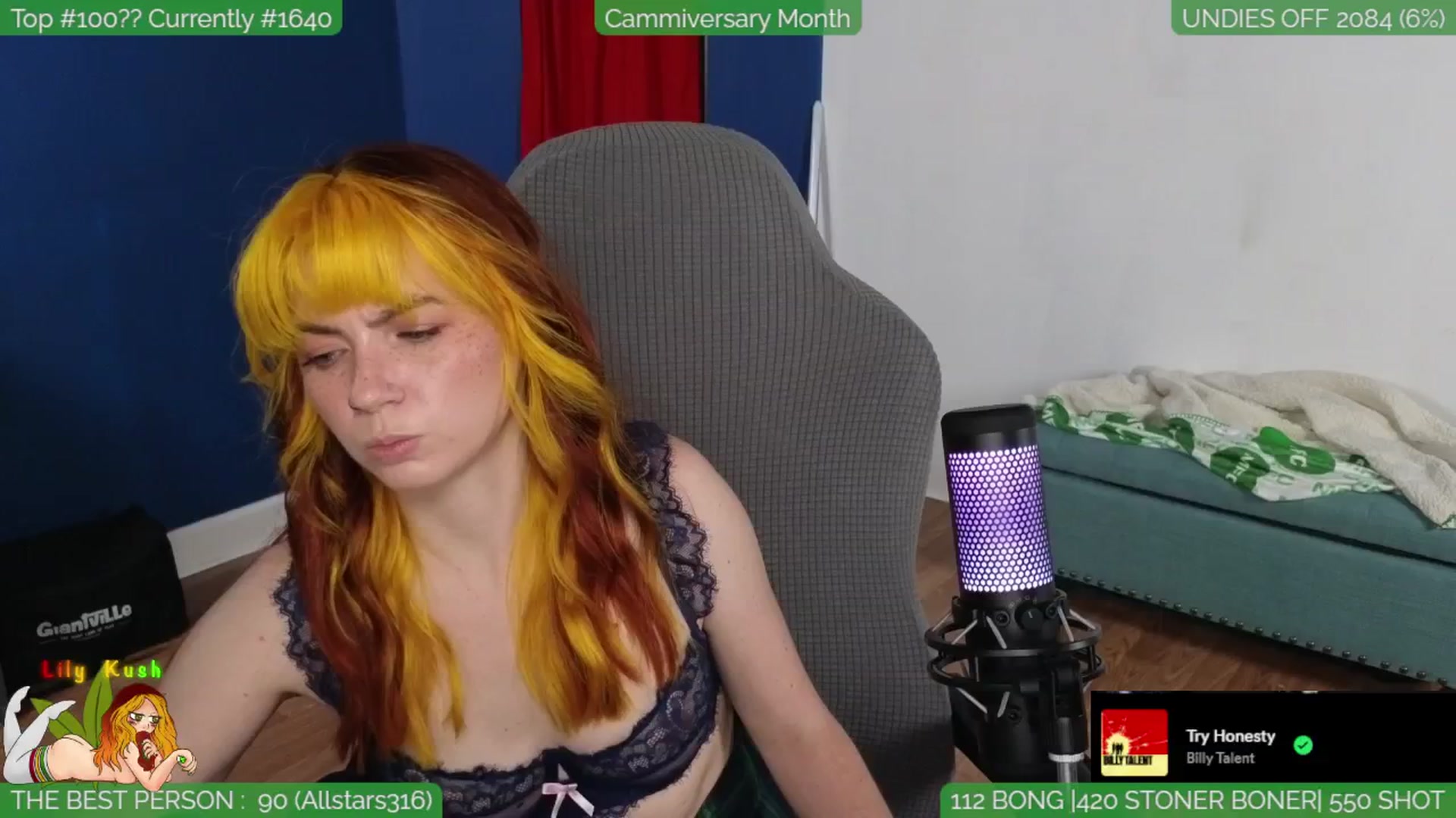 Gallery image thumbnail from LilyKush's myfreecams stream on, 05/17/2024, 06:38 image 3 of 20