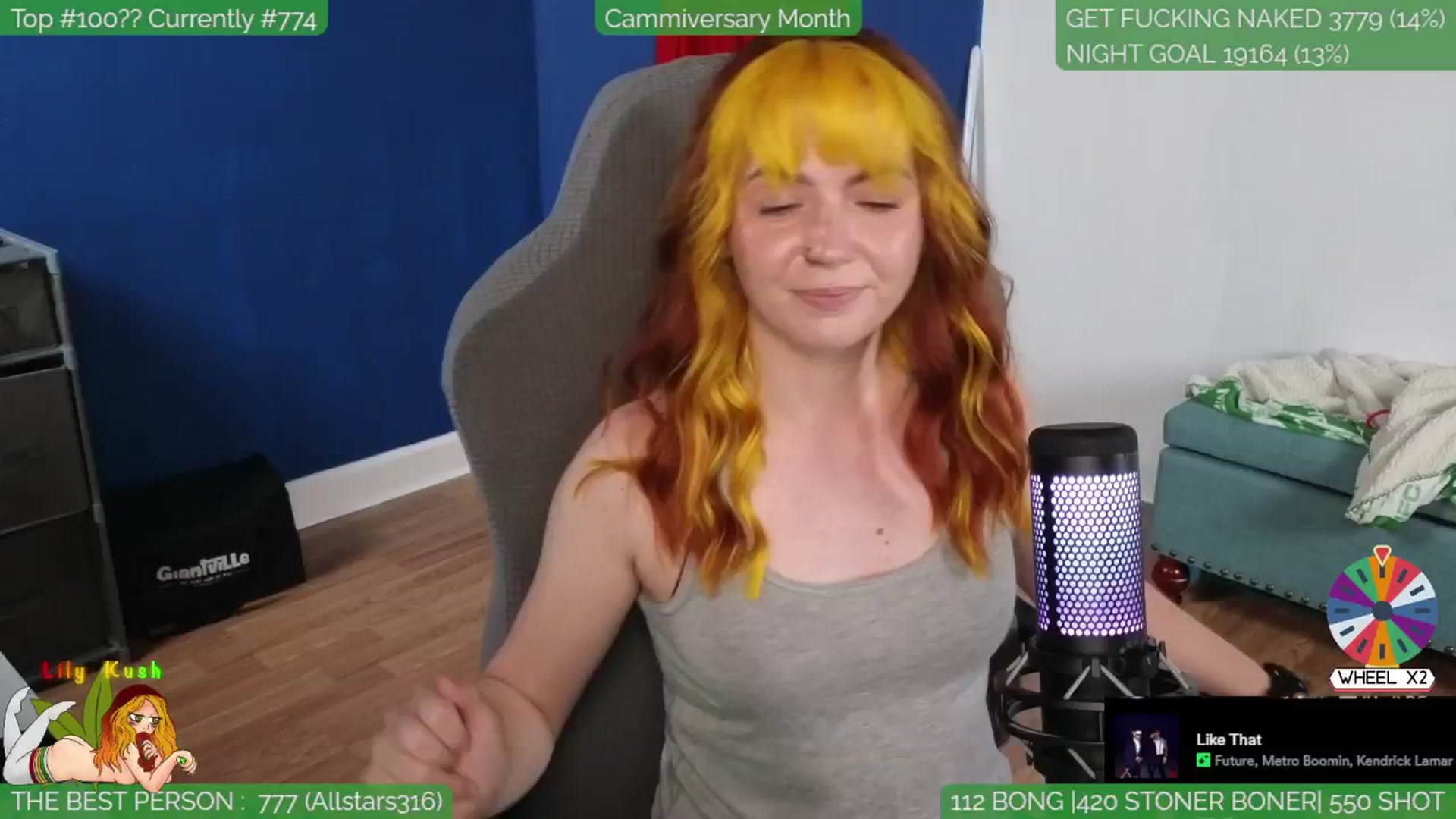 Gallery image thumbnail from LilyKush's myfreecams stream on, 05/19/2024, 01:47 image 13 of 20