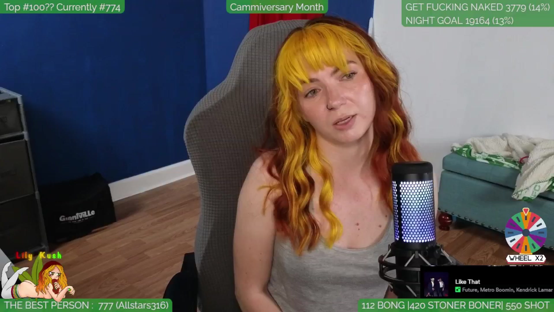 Gallery image thumbnail from LilyKush's myfreecams stream on, 05/19/2024, 01:47 image 14 of 20