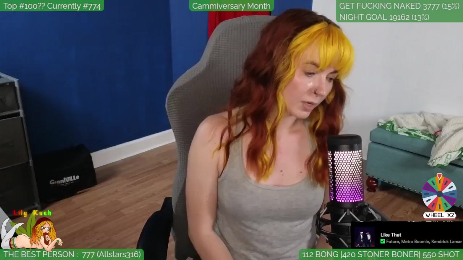 Gallery image thumbnail from LilyKush's myfreecams stream on, 05/19/2024, 01:47 image 16 of 20