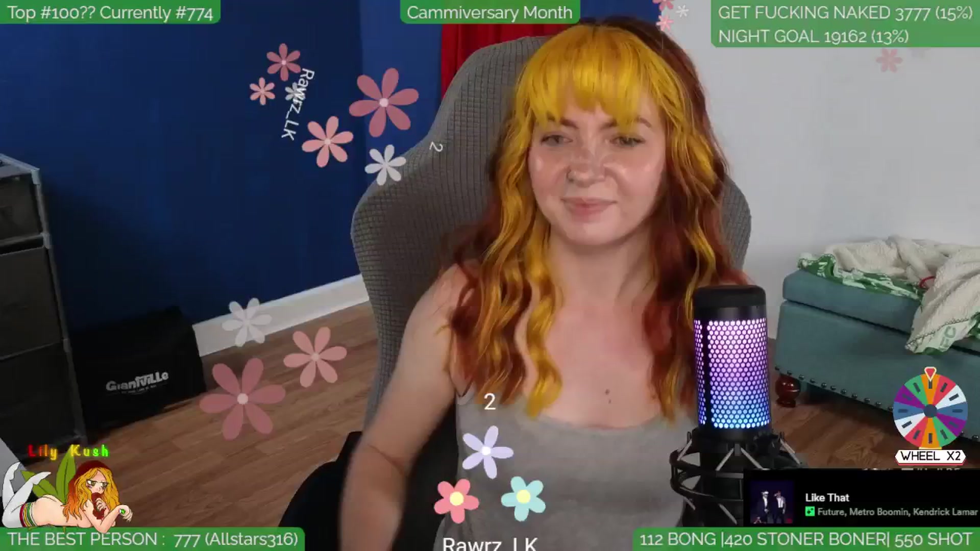 Gallery image thumbnail from LilyKush's myfreecams stream on, 05/19/2024, 01:47 image 15 of 20