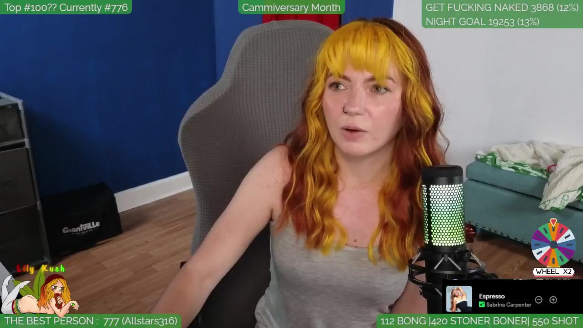 Gallery image thumbnail from LilyKush's myfreecams stream on, 05/19/2024, 01:47 image 4 of 20