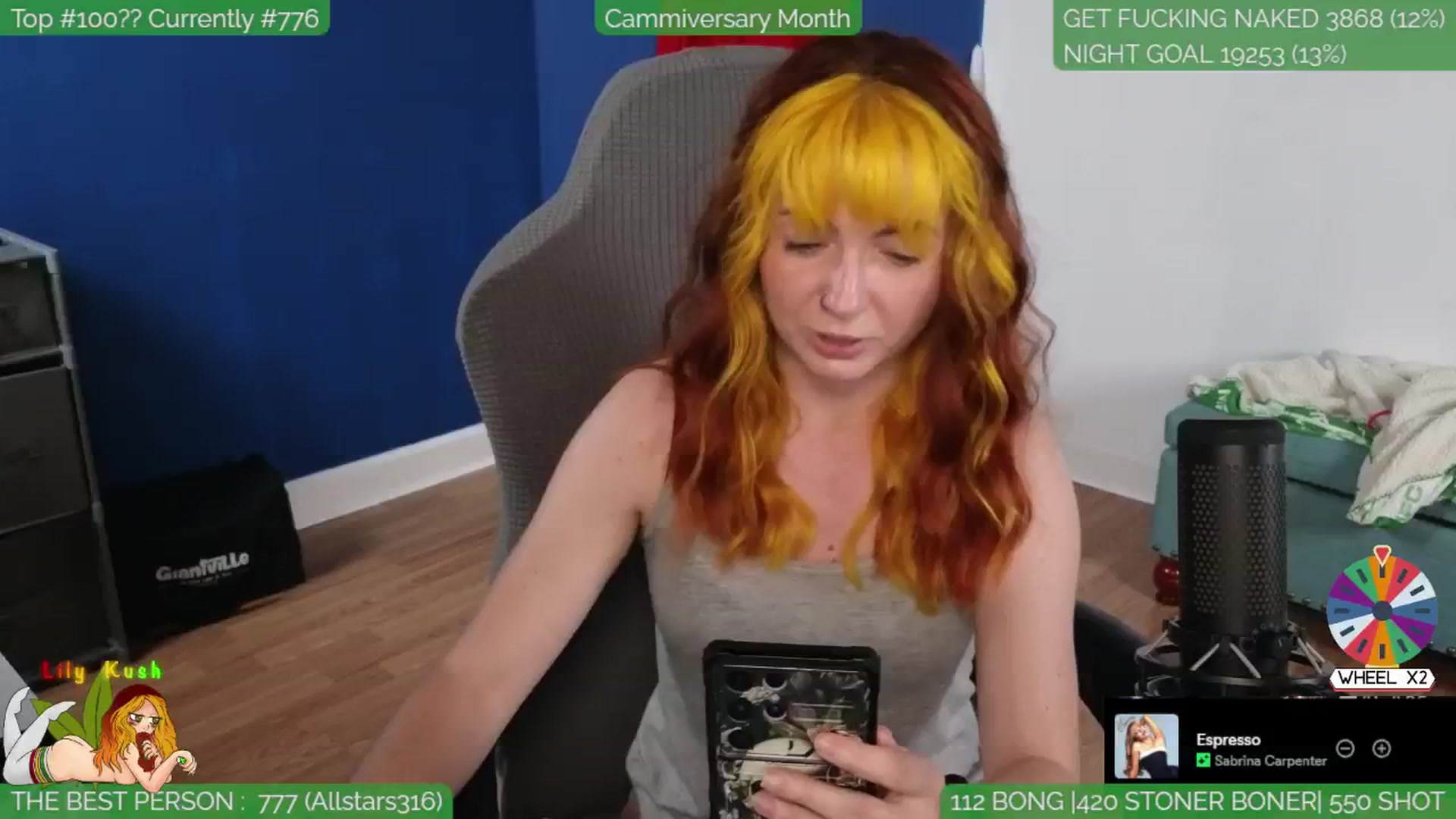 Gallery image thumbnail from LilyKush's myfreecams stream on, 05/19/2024, 01:47 image 3 of 20