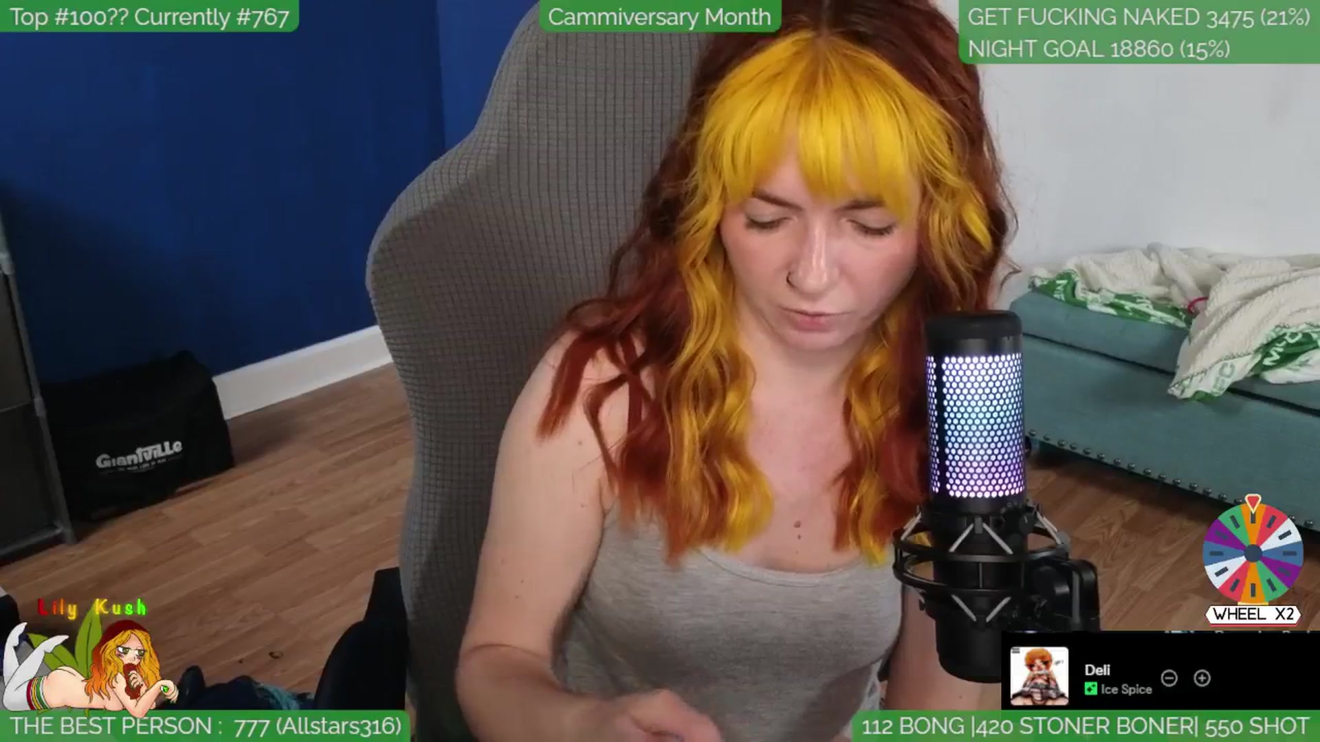 Gallery image thumbnail from LilyKush's myfreecams stream on, 05/19/2024, 02:11 image 12 of 20