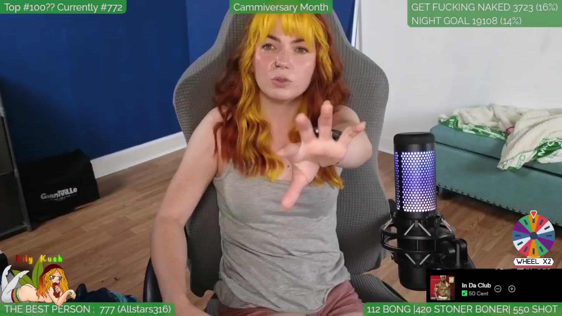 Gallery image thumbnail from LilyKush's myfreecams stream on, 05/19/2024, 02:11 image 4 of 20