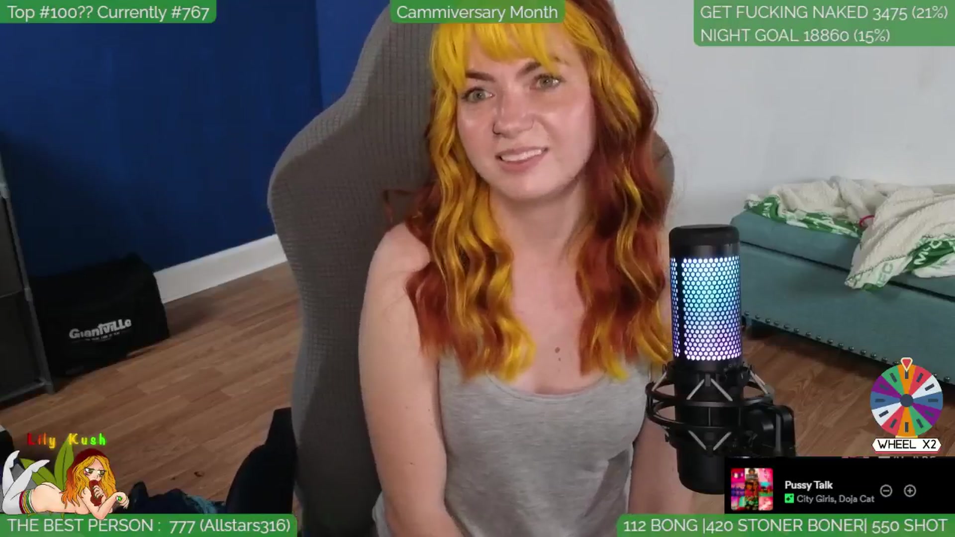 Gallery image thumbnail from LilyKush's myfreecams stream on, 05/19/2024, 02:11 image 18 of 20