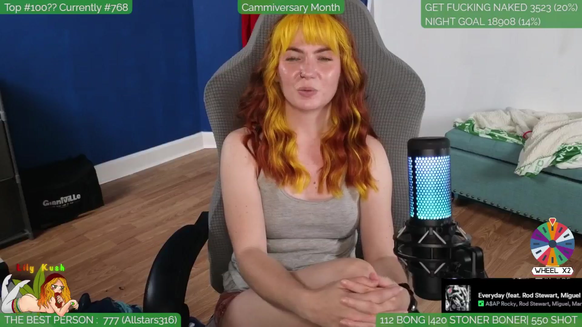 Gallery image thumbnail from LilyKush's myfreecams stream on, 05/19/2024, 02:11 image 8 of 20