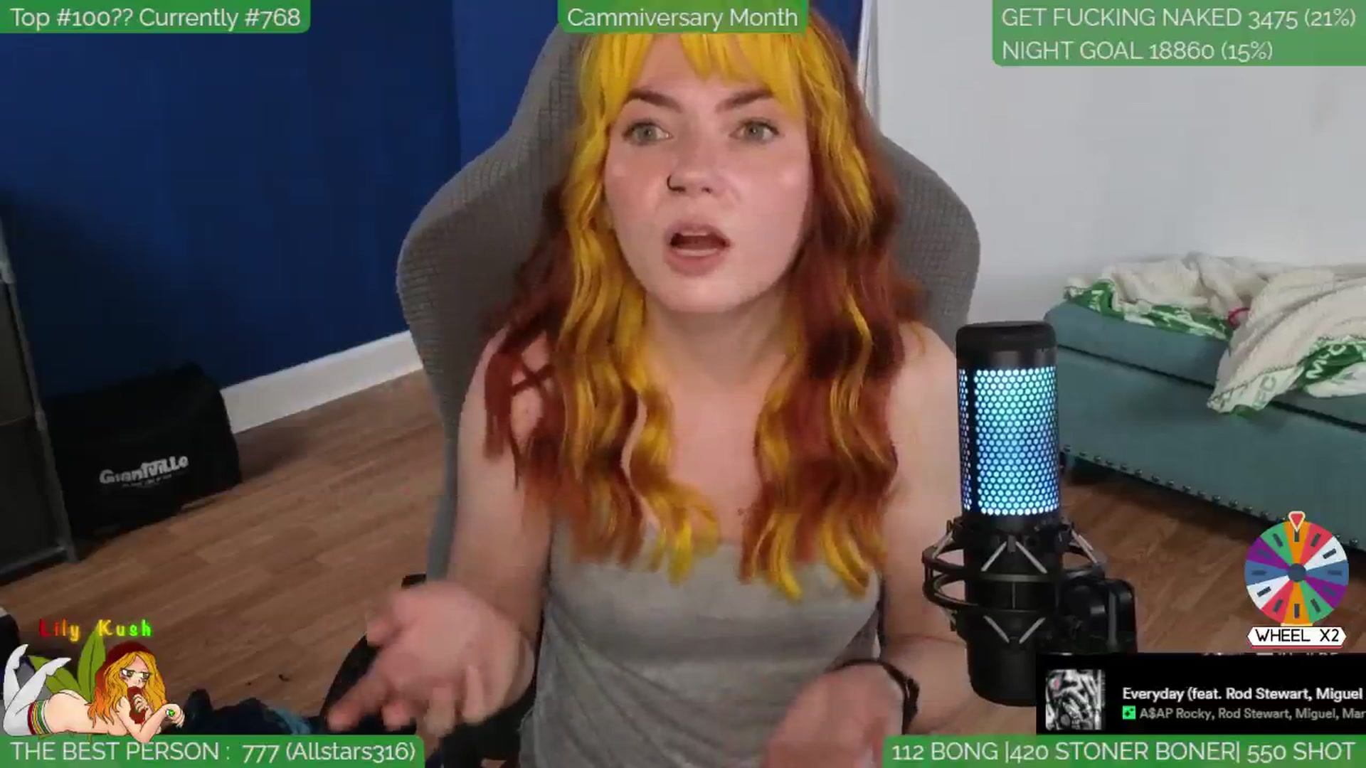 Gallery image thumbnail from LilyKush's myfreecams stream on, 05/19/2024, 02:11 image 11 of 20
