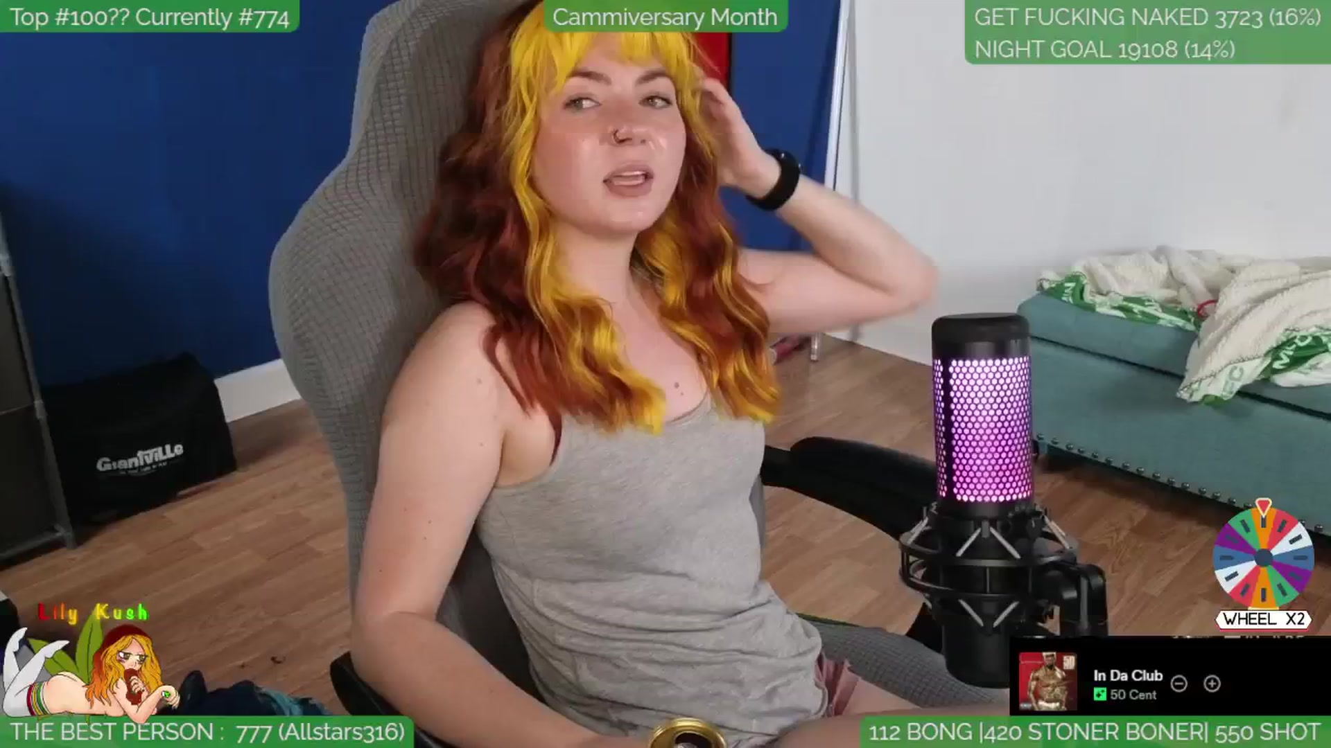 Gallery image thumbnail from LilyKush's myfreecams stream on, 05/19/2024, 02:11 image 3 of 20