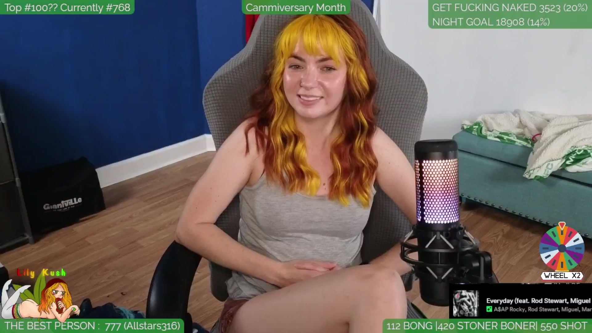 Gallery image thumbnail from LilyKush's myfreecams stream on, 05/19/2024, 02:11 image 10 of 20