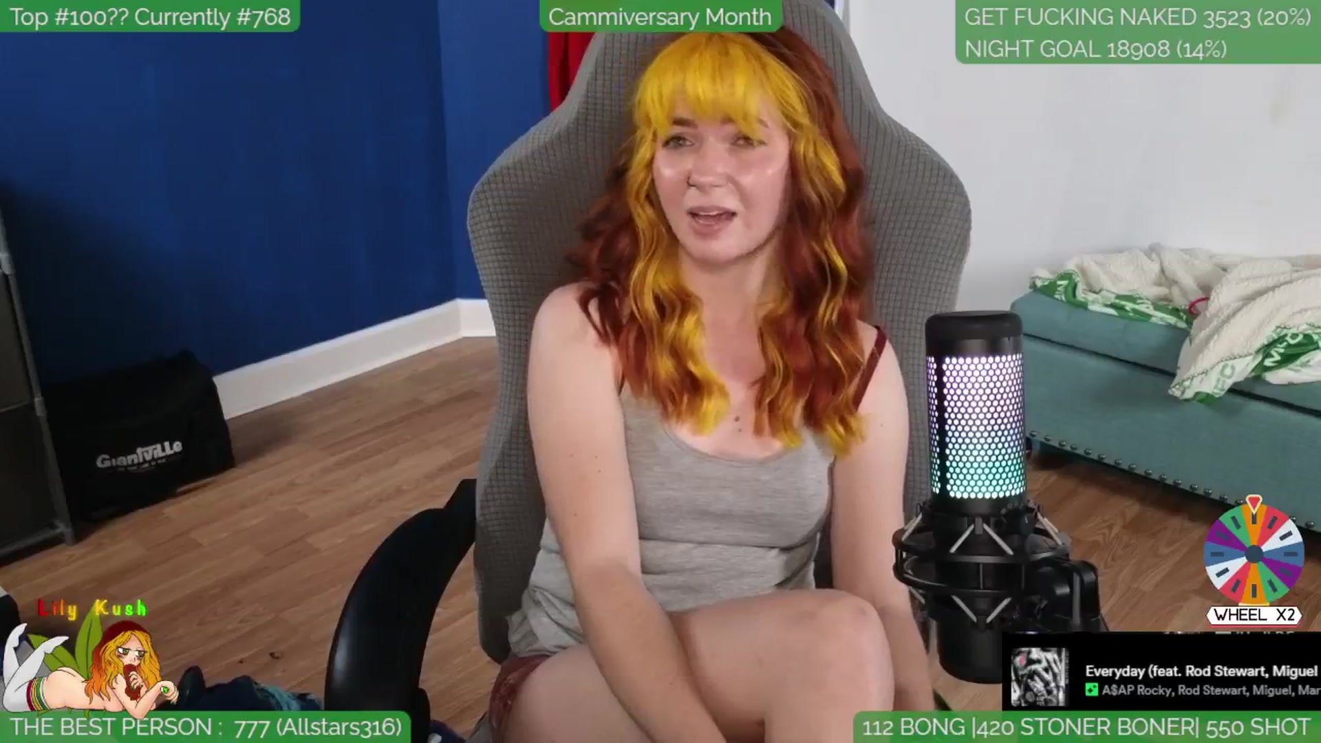 Gallery image thumbnail from LilyKush's myfreecams stream on, 05/19/2024, 02:11 image 9 of 20