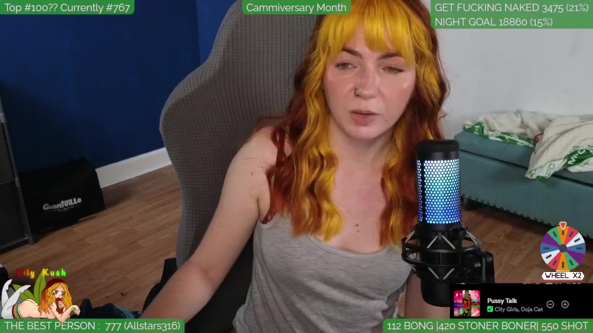 Gallery image thumbnail from LilyKush's myfreecams stream on, 05/19/2024, 02:11 image 17 of 20