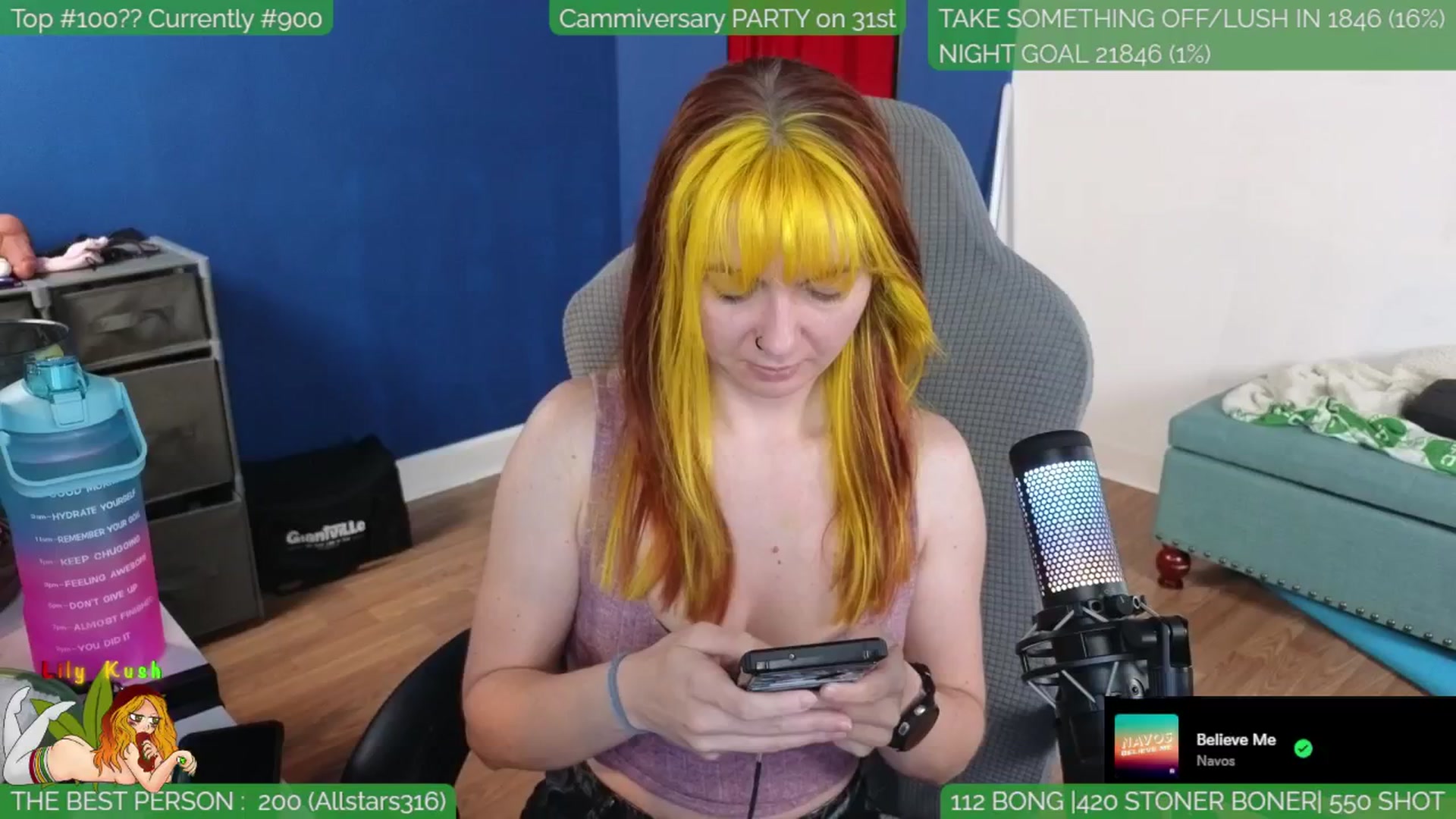 Gallery image thumbnail from LilyKush's myfreecams stream on, 05/26/2024, 24:00 image 6 of 20