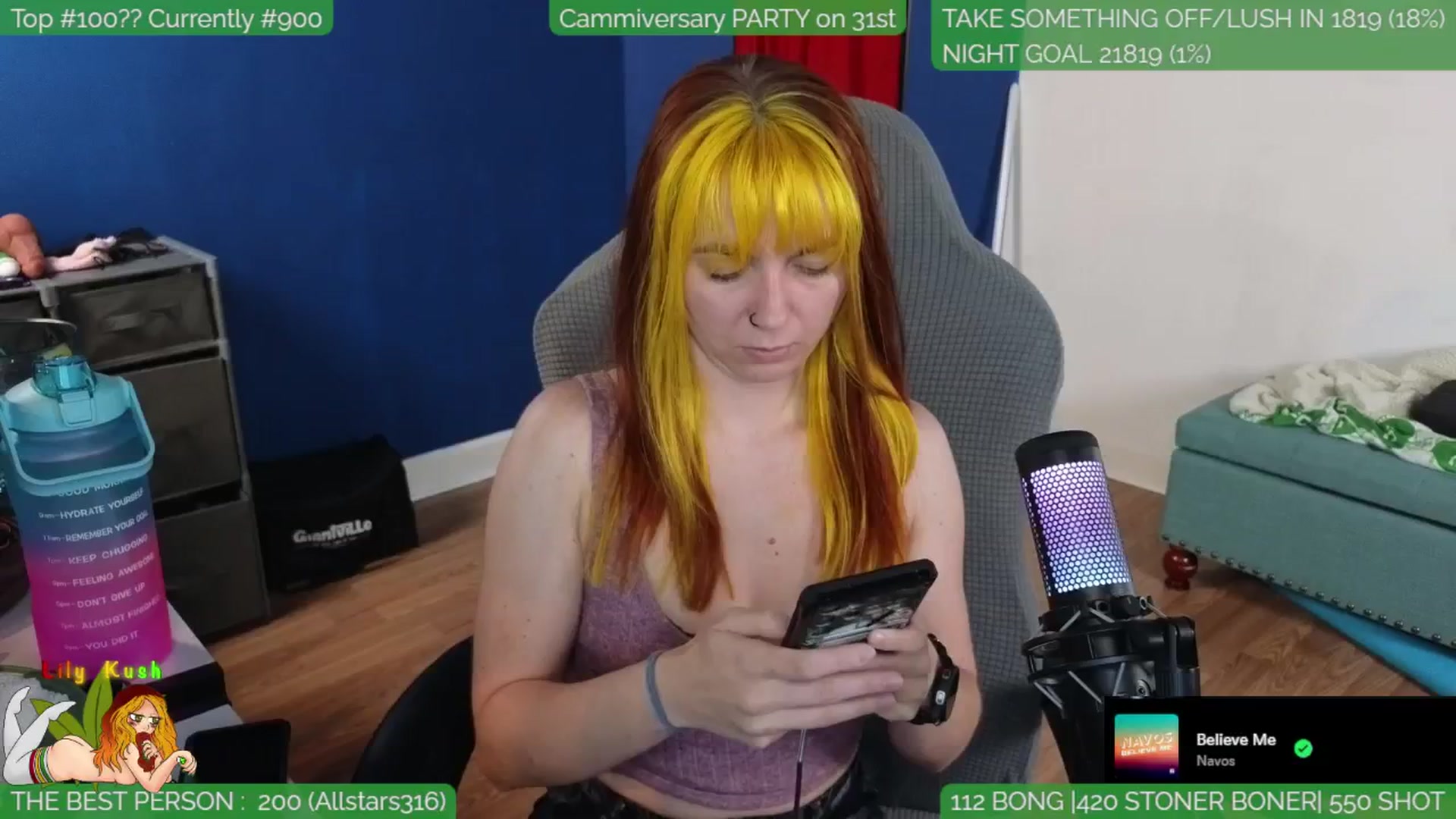 Gallery image thumbnail from LilyKush's myfreecams stream on, 05/26/2024, 24:00 image 7 of 20