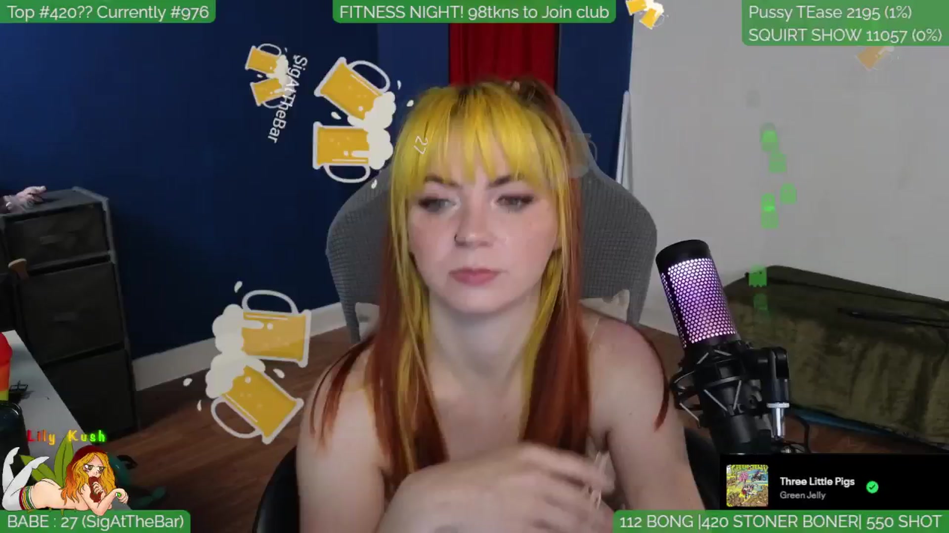 Gallery image thumbnail from LilyKush's myfreecams stream on, 06/15/2024, 20:47 image 1 of 20