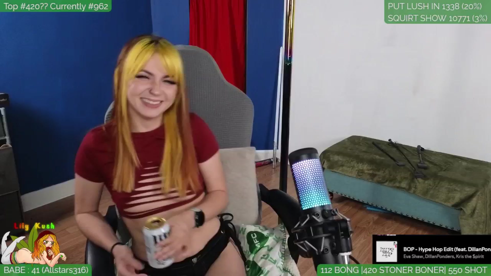 Gallery image thumbnail from LilyKush's myfreecams stream on, 06/20/2024, 03:08 image 8 of 20