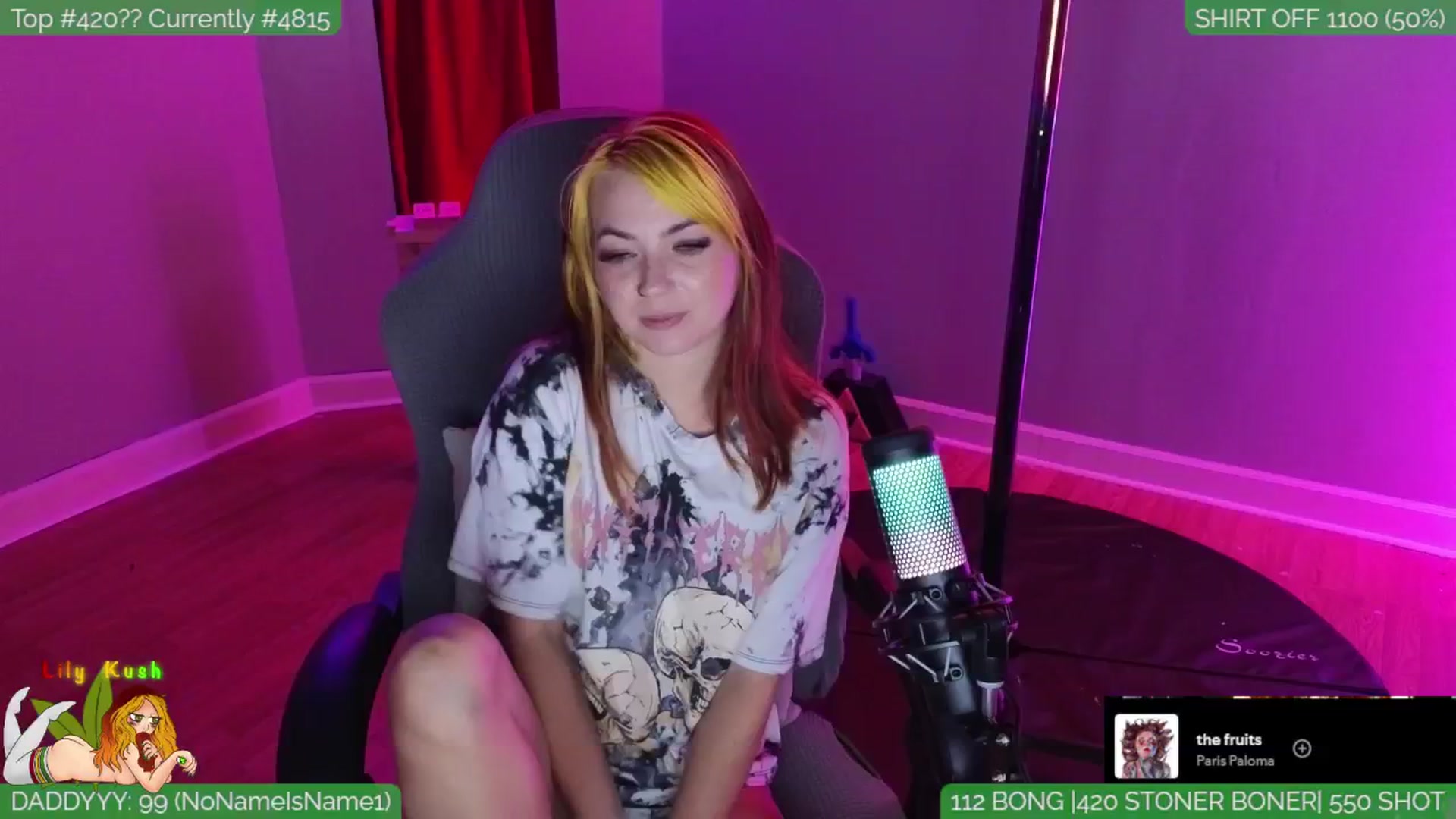Gallery image thumbnail from LilyKush's myfreecams stream on, 08/09/2024, 06:49 image 18 of 20