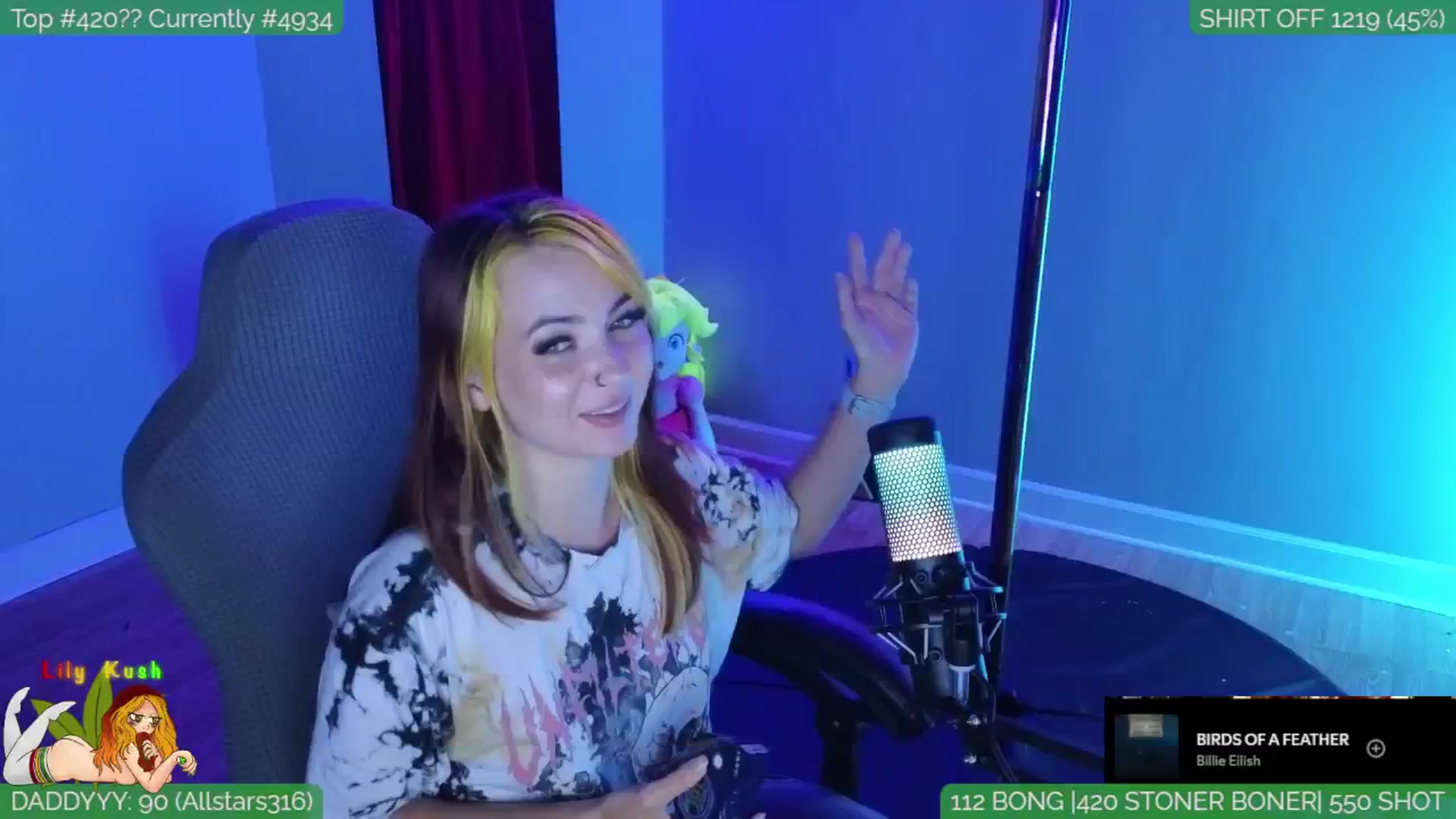 Gallery image thumbnail from LilyKush's myfreecams stream on, 08/09/2024, 06:49 image 1 of 20