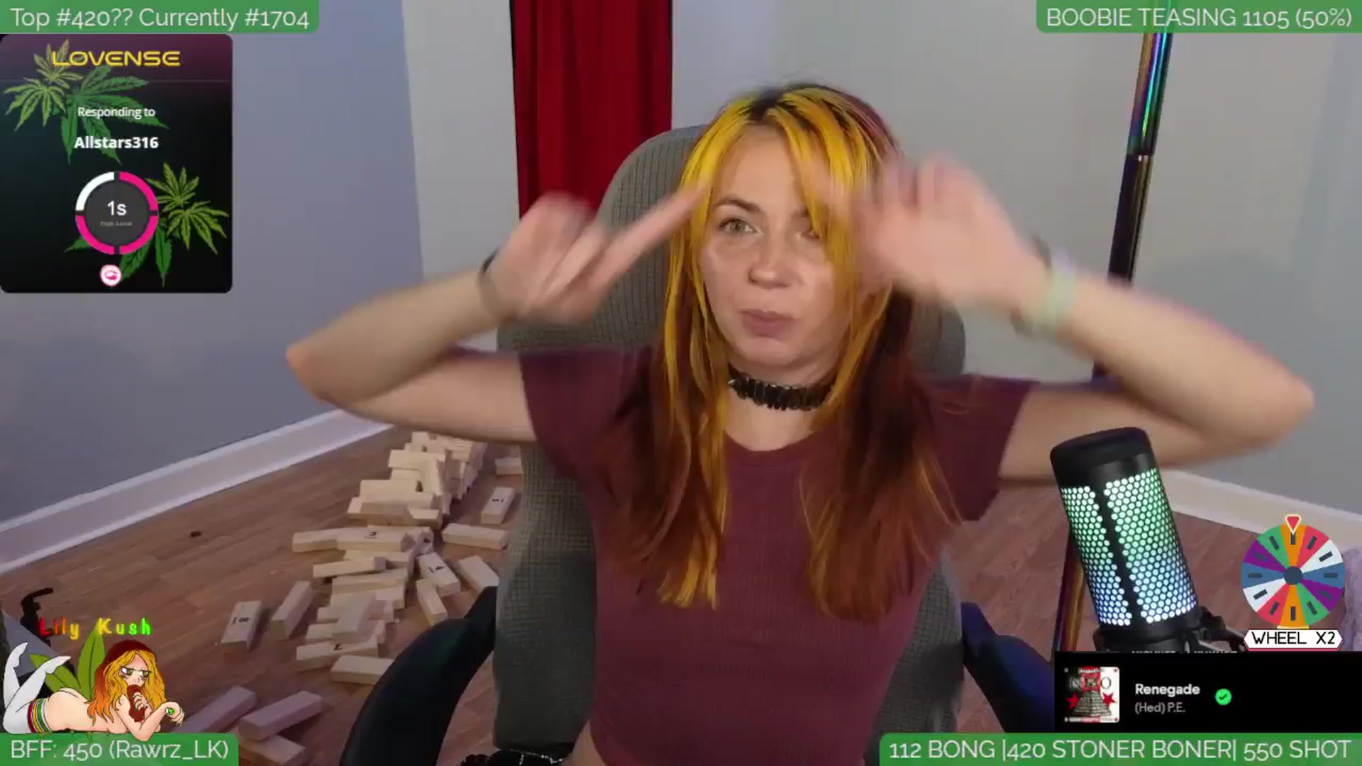 Gallery image thumbnail from LilyKush's myfreecams stream on, 08/27/2024, 05:05 image 10 of 20