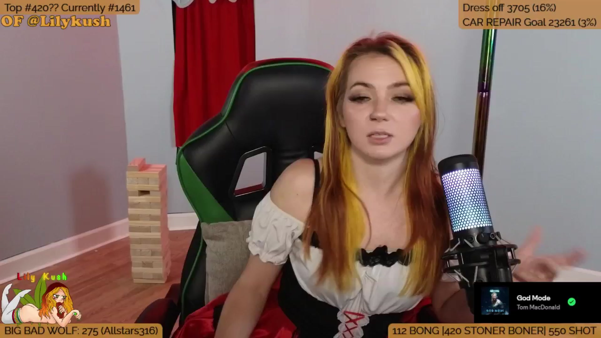 Gallery image thumbnail from LilyKush's myfreecams stream on, 10/24/2024, 02:37 image 14 of 20