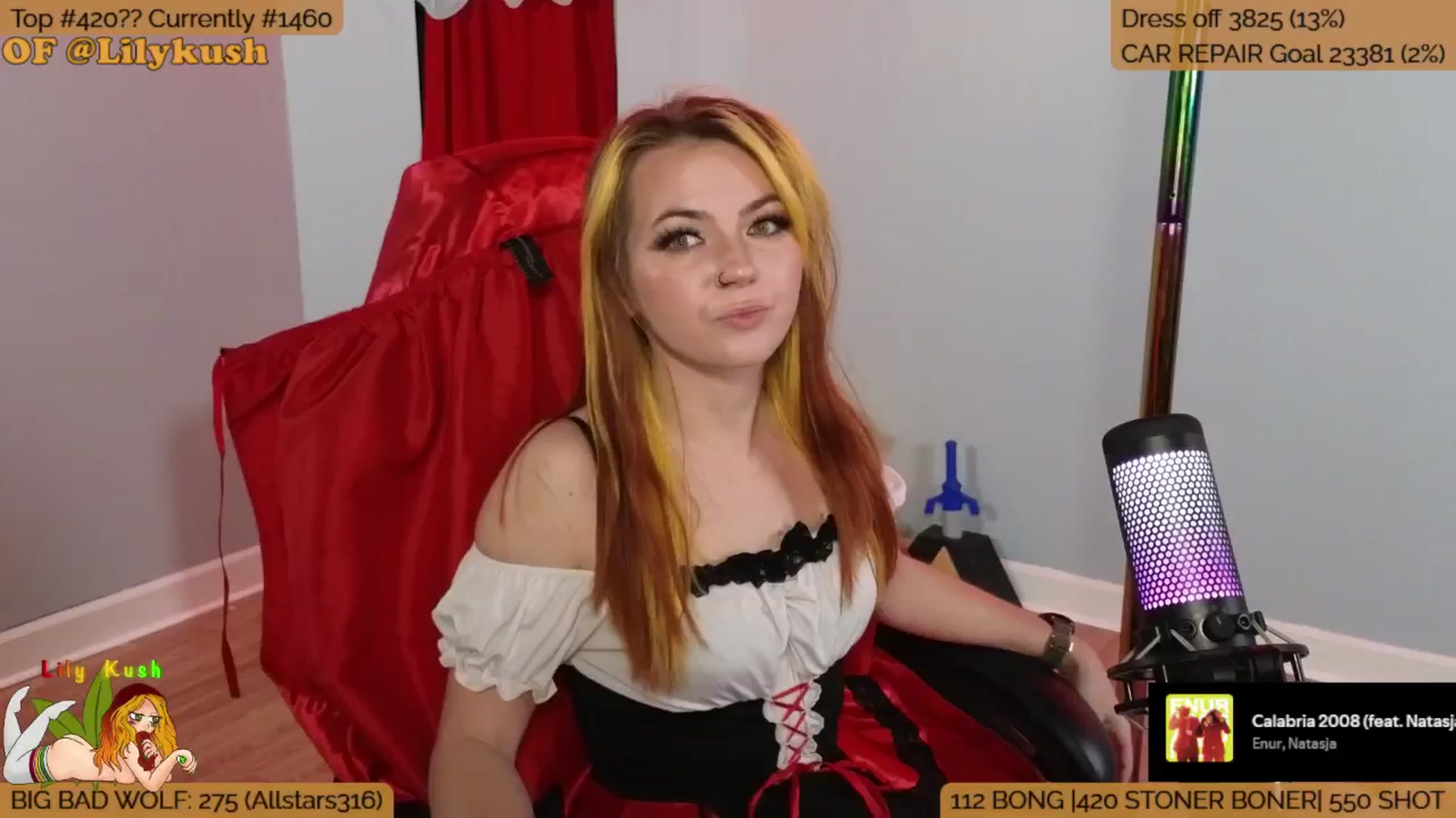 Gallery image thumbnail from LilyKush's myfreecams stream on, 10/24/2024, 02:37 image 8 of 20