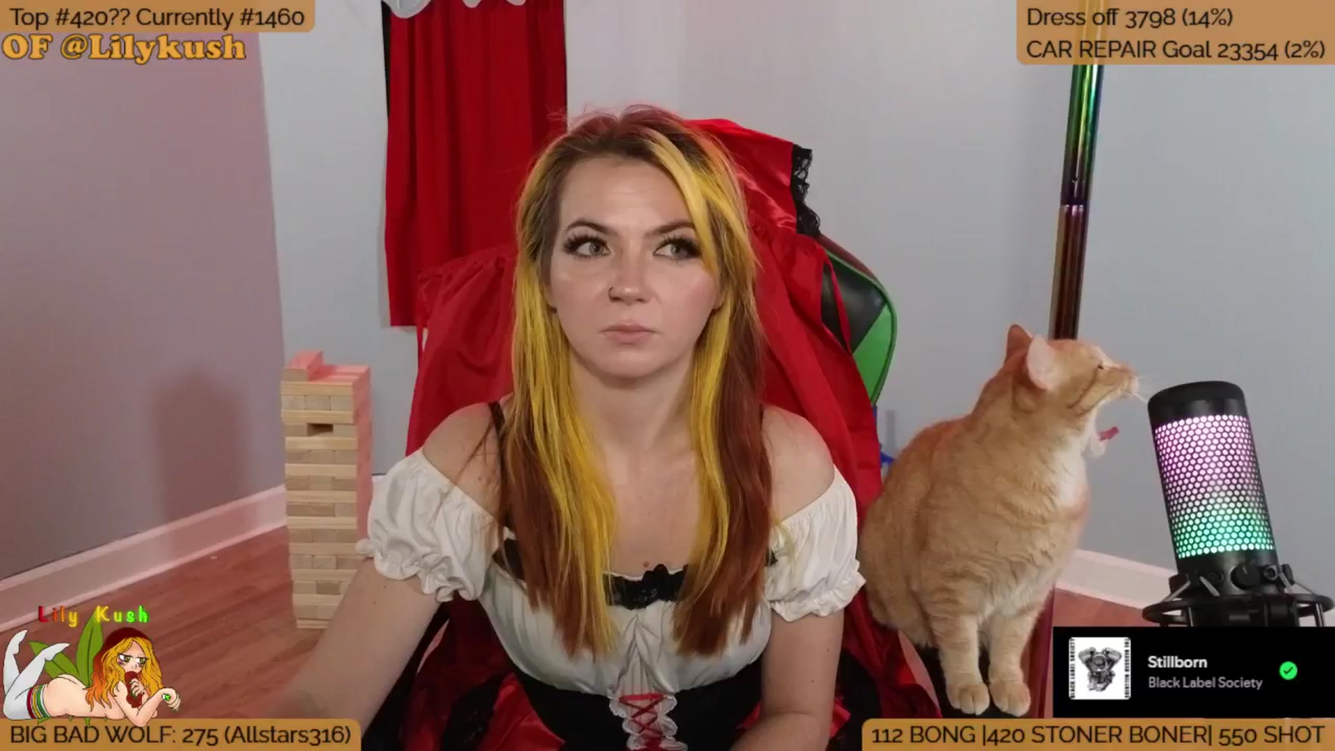 Gallery image thumbnail from LilyKush's myfreecams stream on, 10/24/2024, 02:37 image 10 of 20