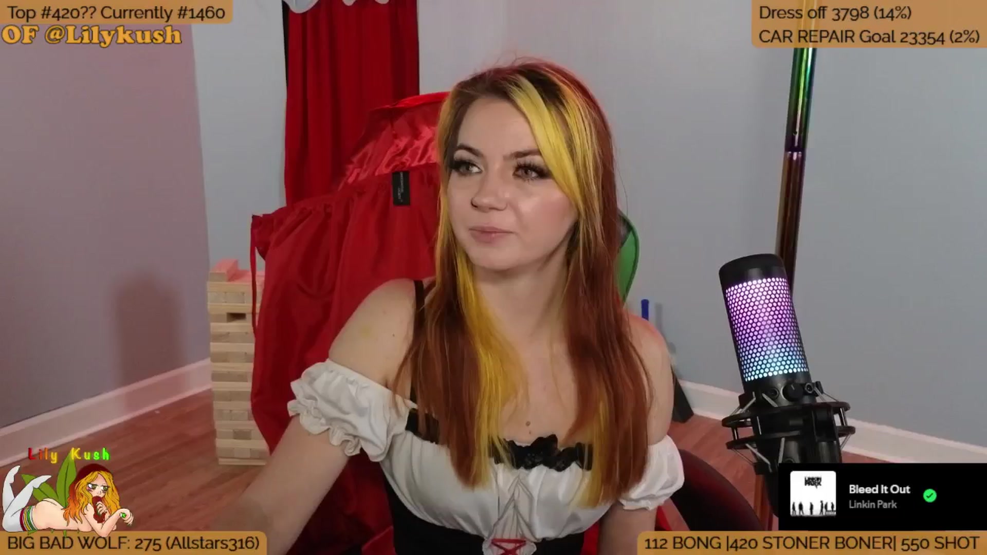 Gallery image thumbnail from LilyKush's myfreecams stream on, 10/24/2024, 02:37 image 11 of 20