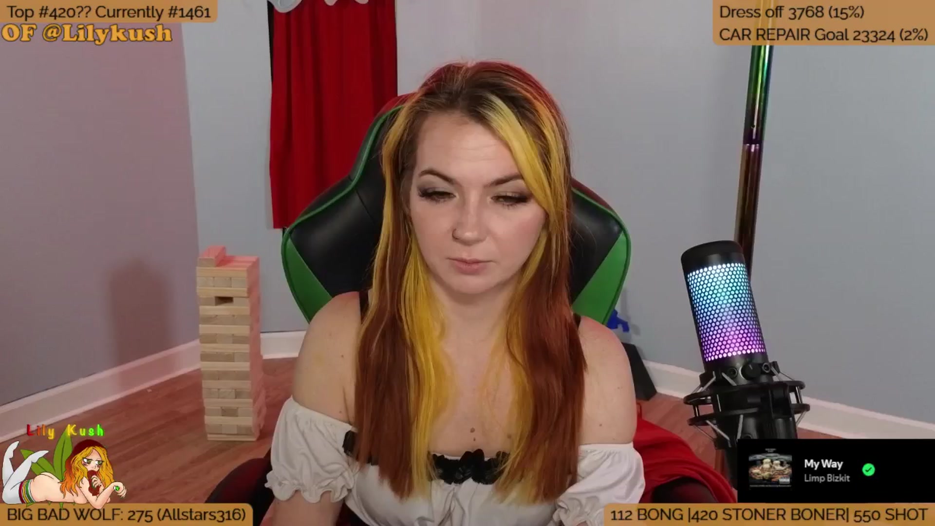 Gallery image thumbnail from LilyKush's myfreecams stream on, 10/24/2024, 02:37 image 13 of 20