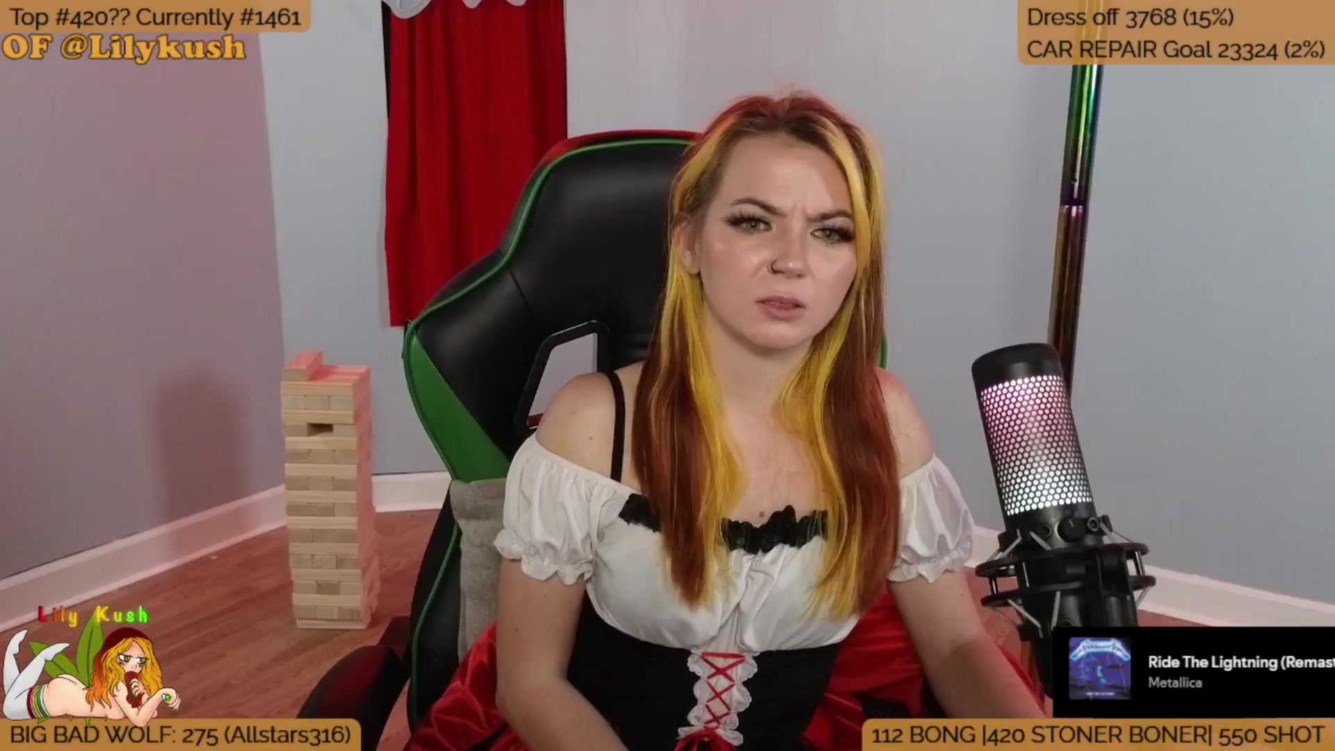 Gallery image thumbnail from LilyKush's myfreecams stream on, 10/24/2024, 02:37 image 12 of 20