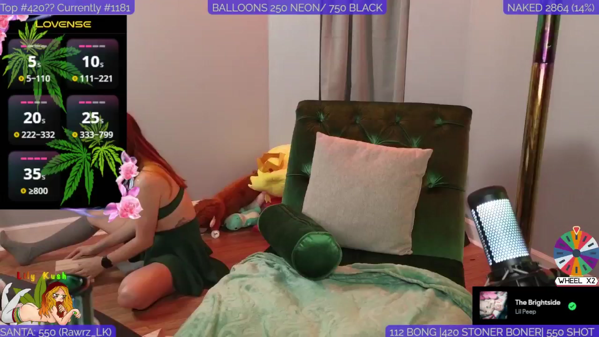 Gallery image thumbnail from LilyKush's myfreecams stream on, 12/08/2024, 08:30 image 1 of 20