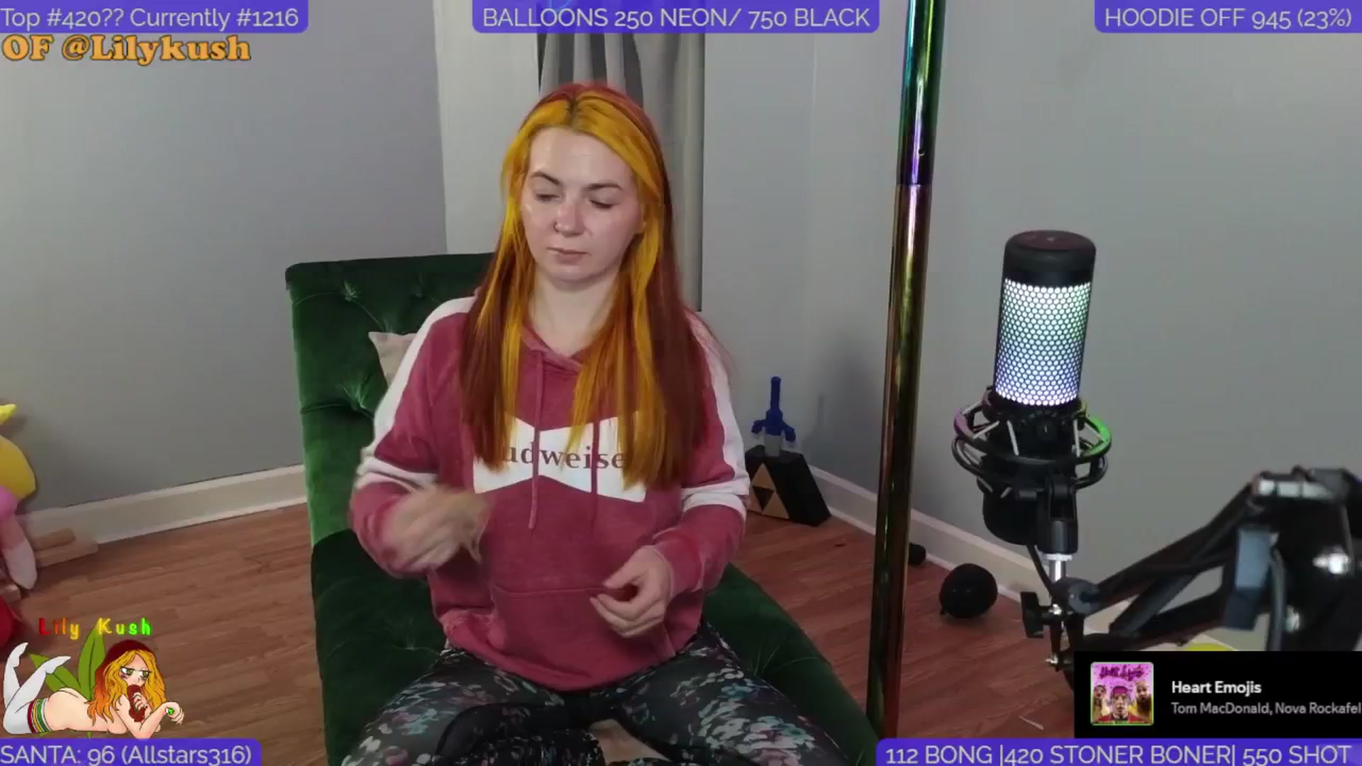 Gallery image thumbnail from LilyKush's myfreecams stream on, 12/13/2024, 04:41 image 1 of 20