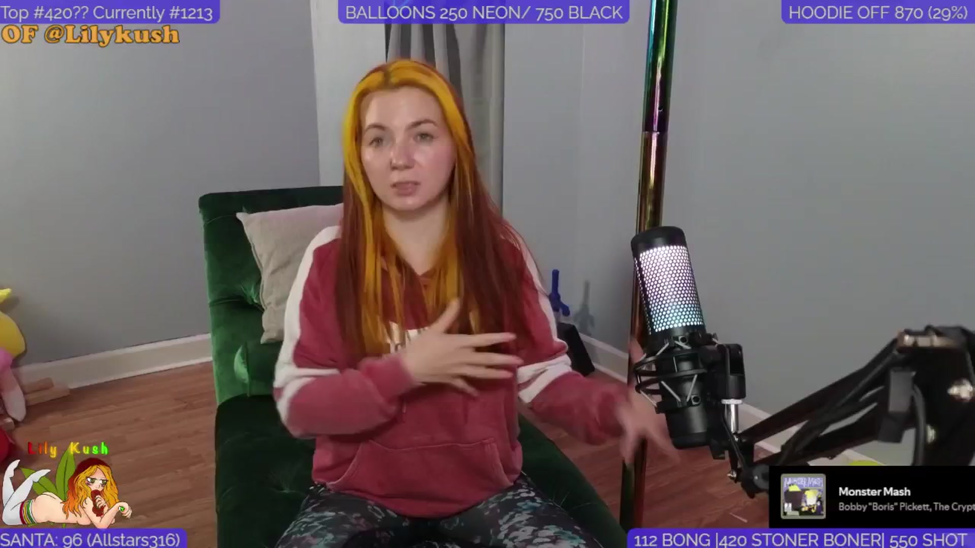Gallery image thumbnail from LilyKush's myfreecams stream on, 12/13/2024, 04:41 image 11 of 20