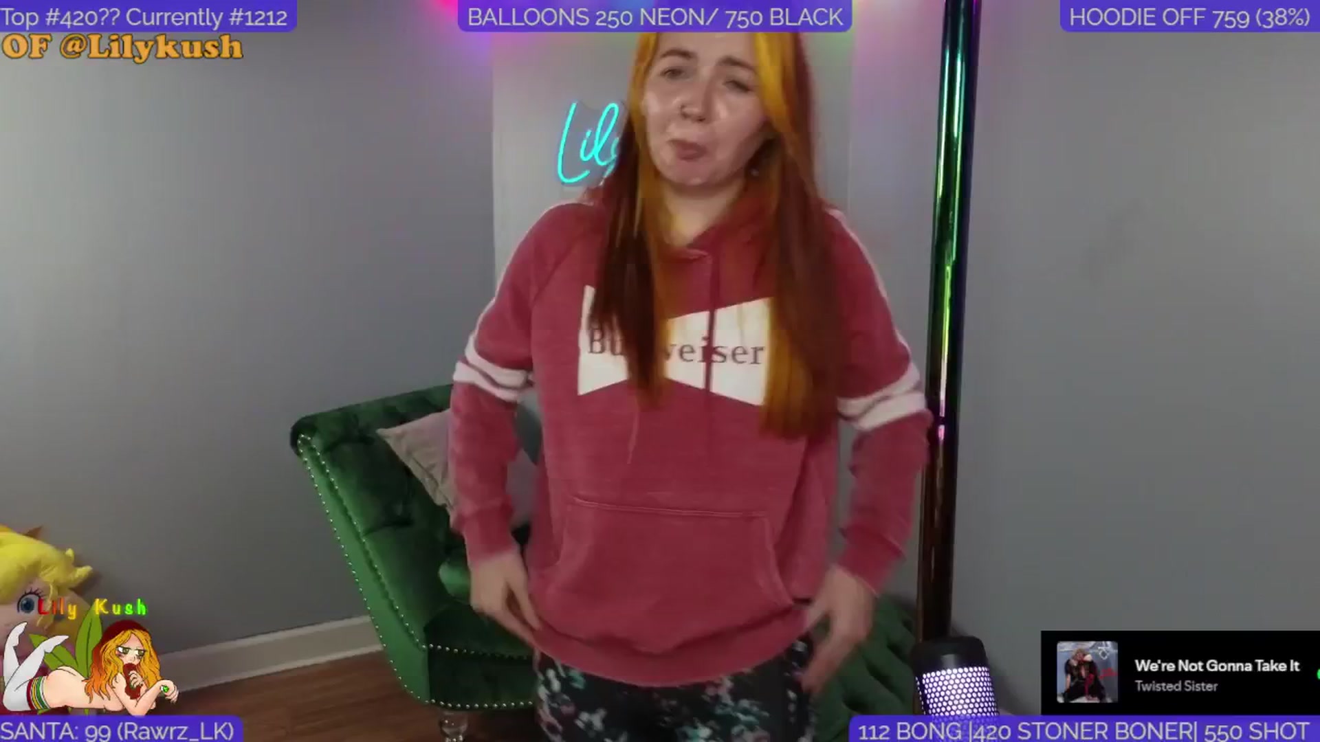 Gallery image thumbnail from LilyKush's myfreecams stream on, 12/13/2024, 04:41 image 16 of 20