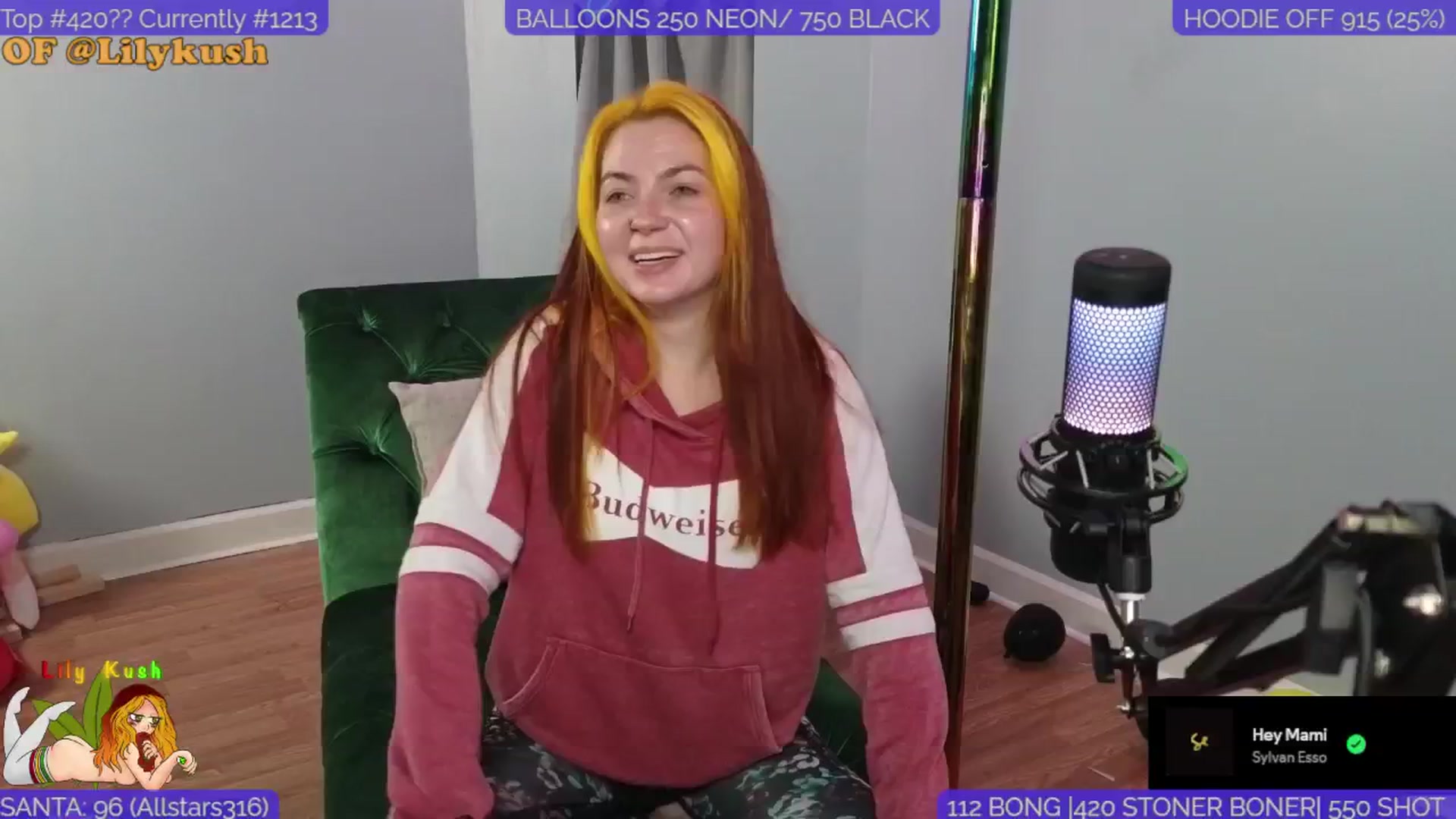Gallery image thumbnail from LilyKush's myfreecams stream on, 12/13/2024, 04:41 image 7 of 20