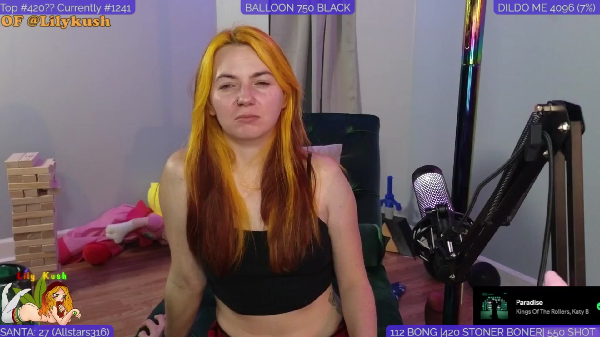 Gallery image thumbnail from LilyKush's myfreecams stream on, 12/19/2024, 04:44 image 17 of 20