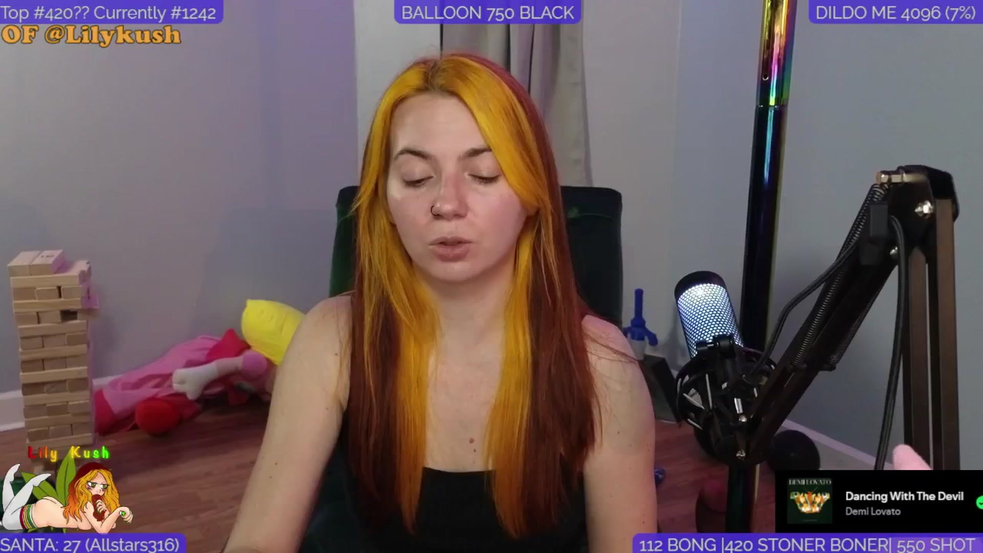 Gallery image thumbnail from LilyKush's myfreecams stream on, 12/19/2024, 04:44 image 19 of 20