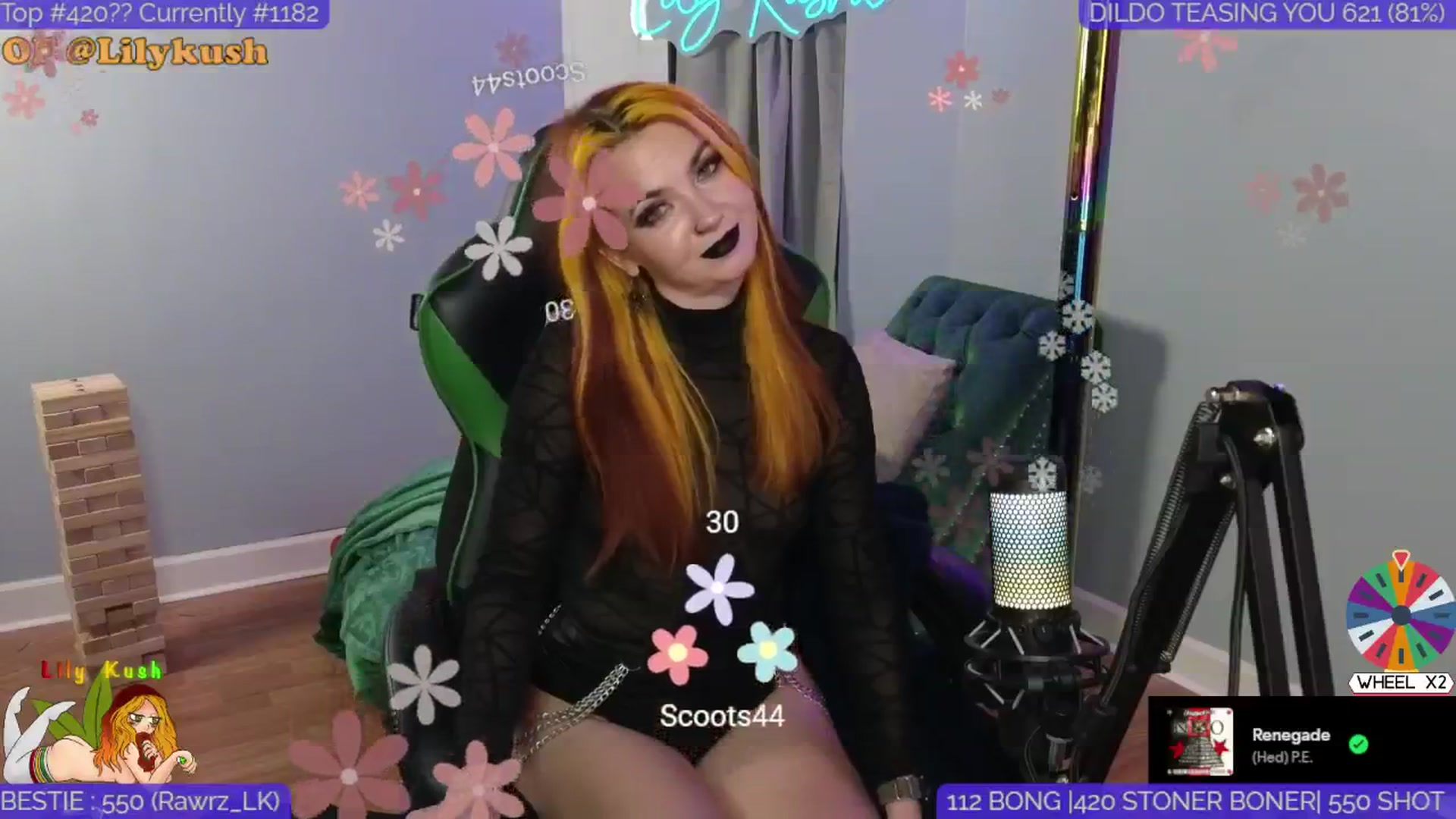 Gallery image thumbnail from LilyKush's myfreecams stream on, 01/04/2025, 07:00 image 7 of 20