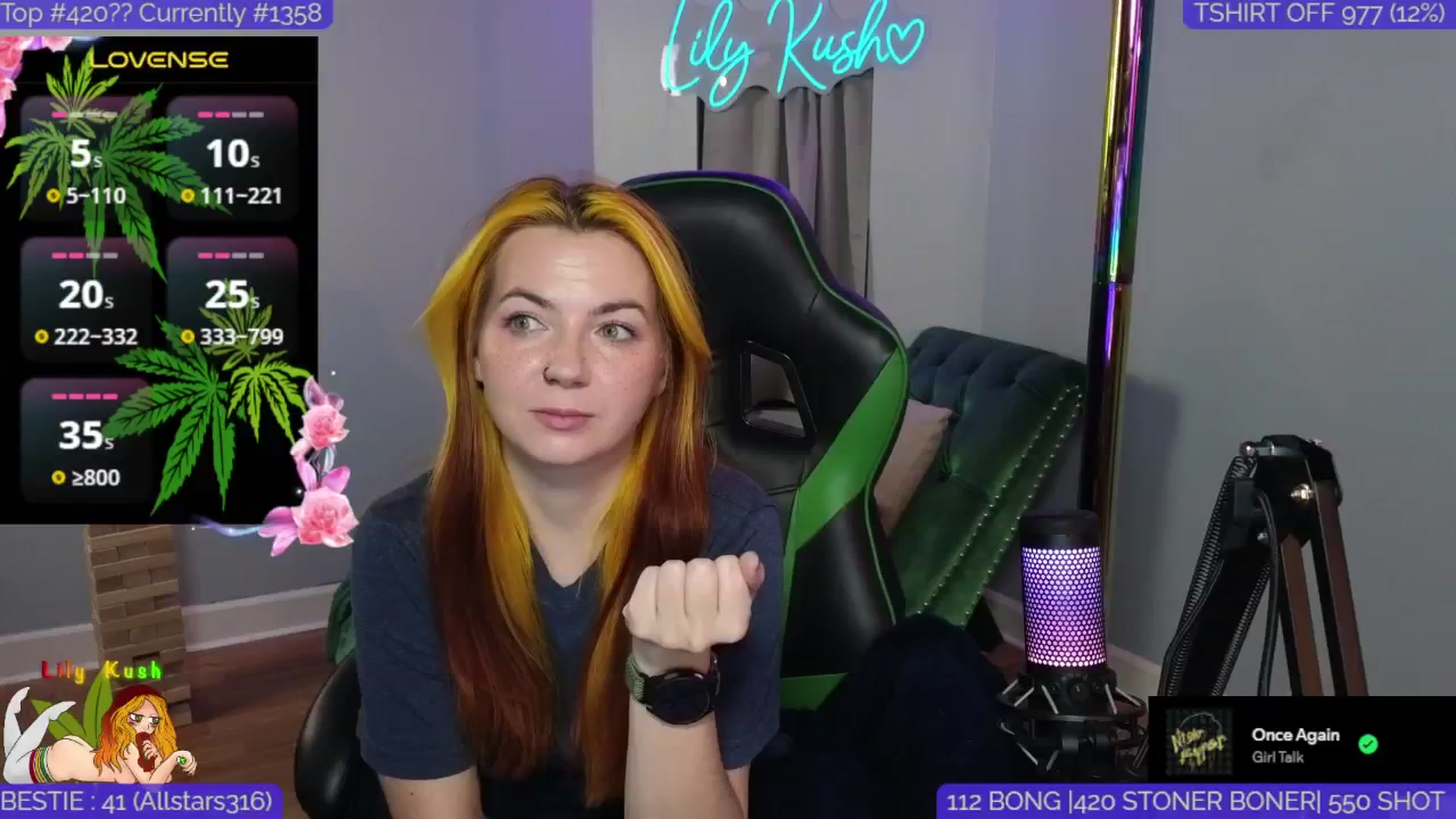 Gallery image thumbnail from LilyKush's myfreecams stream on, 01/05/2025, 05:52 image 3 of 20