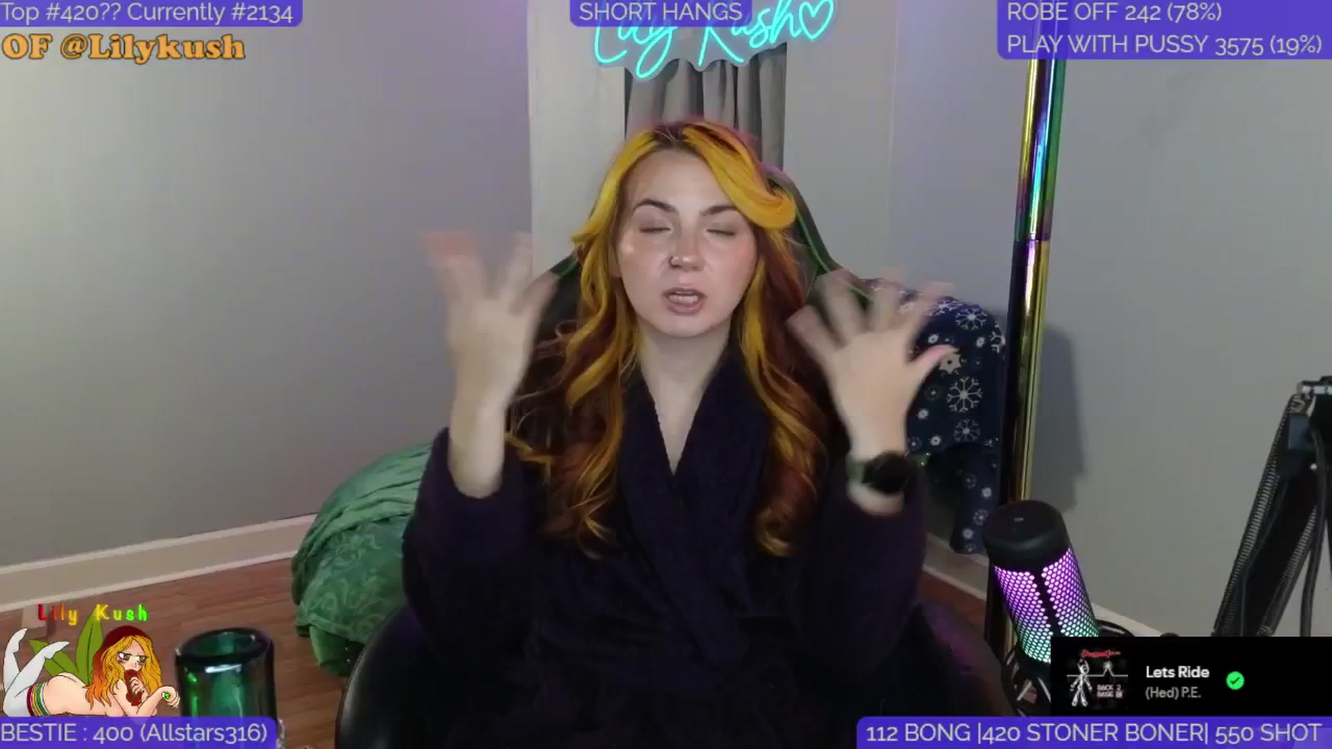 Gallery image thumbnail from LilyKush's myfreecams stream on, 01/11/2025, 21:37 image 16 of 20