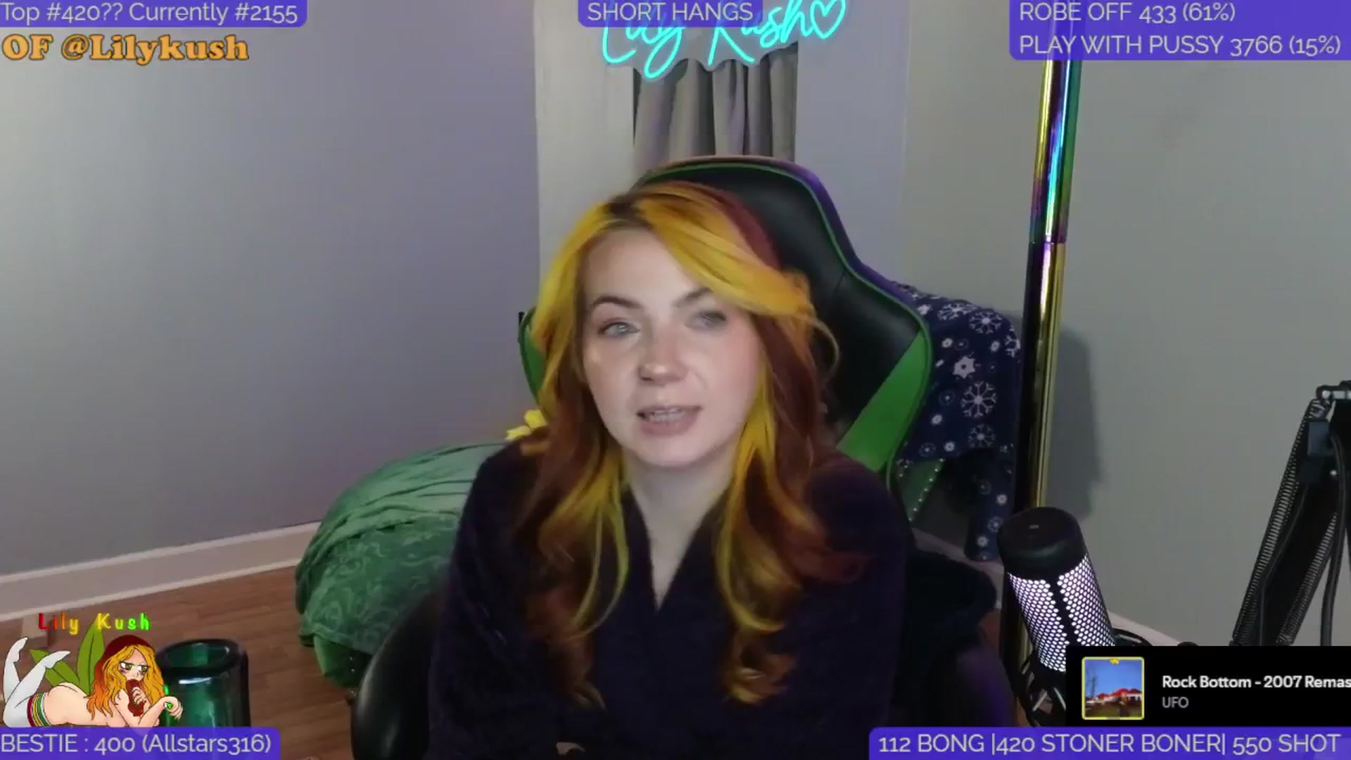 Gallery image thumbnail from LilyKush's myfreecams stream on, 01/11/2025, 21:37 image 3 of 20
