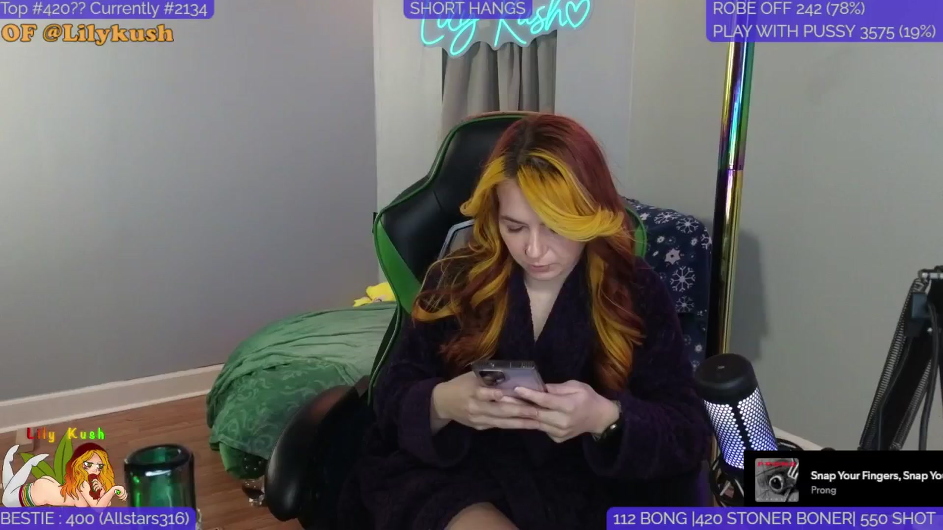 Gallery image thumbnail from LilyKush's myfreecams stream on, 01/11/2025, 21:37 image 15 of 20