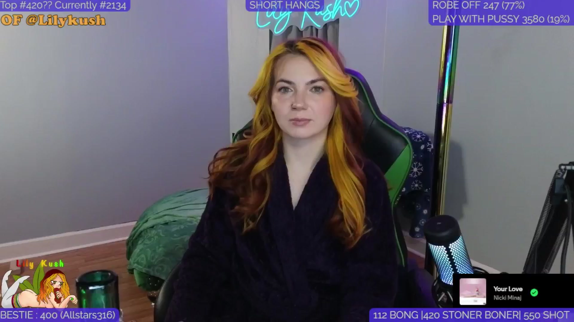 Gallery image thumbnail from LilyKush's myfreecams stream on, 01/11/2025, 21:37 image 14 of 20