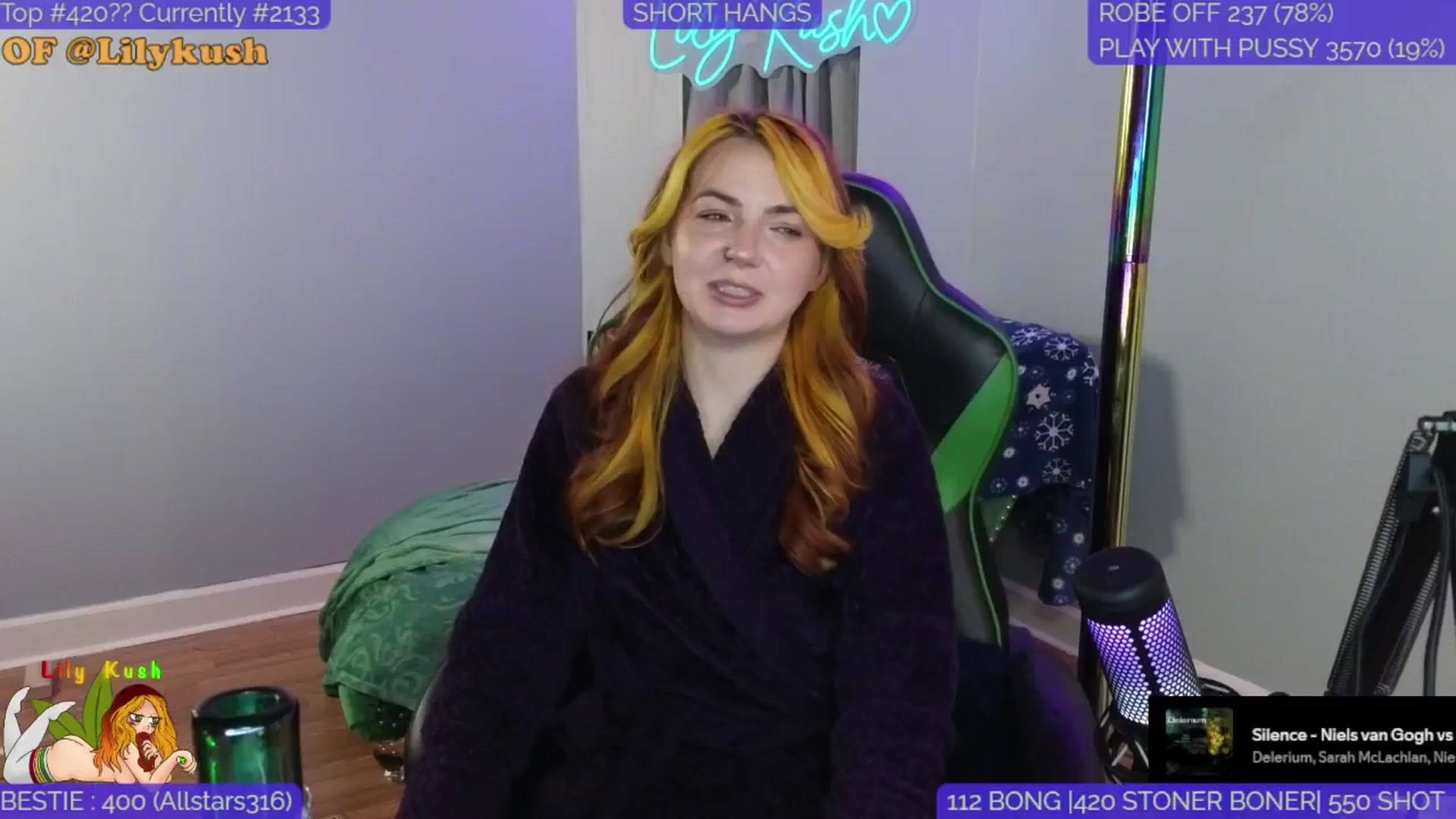 Gallery image thumbnail from LilyKush's myfreecams stream on, 01/11/2025, 21:37 image 20 of 20
