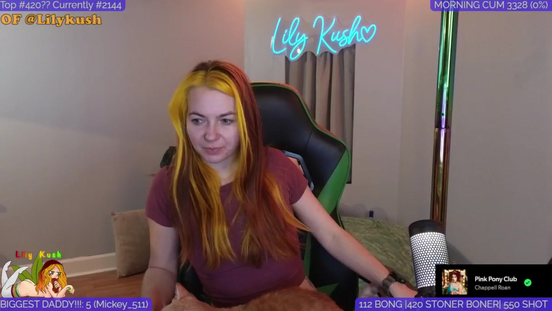Gallery image thumbnail from LilyKush's myfreecams stream on, 02/11/2025, 15:29 image 16 of 20
